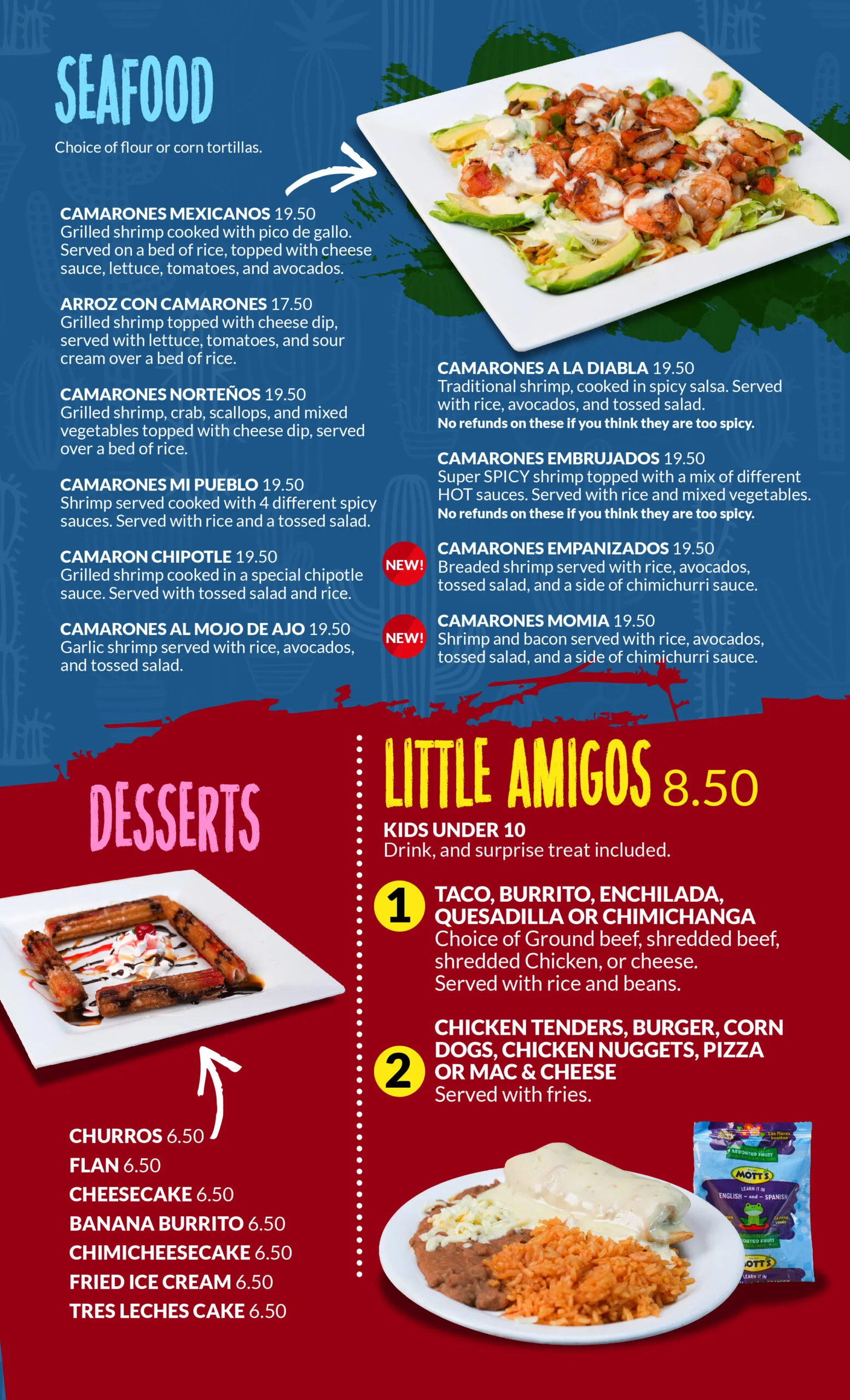 Mi Pueblo Express - Mound Menu