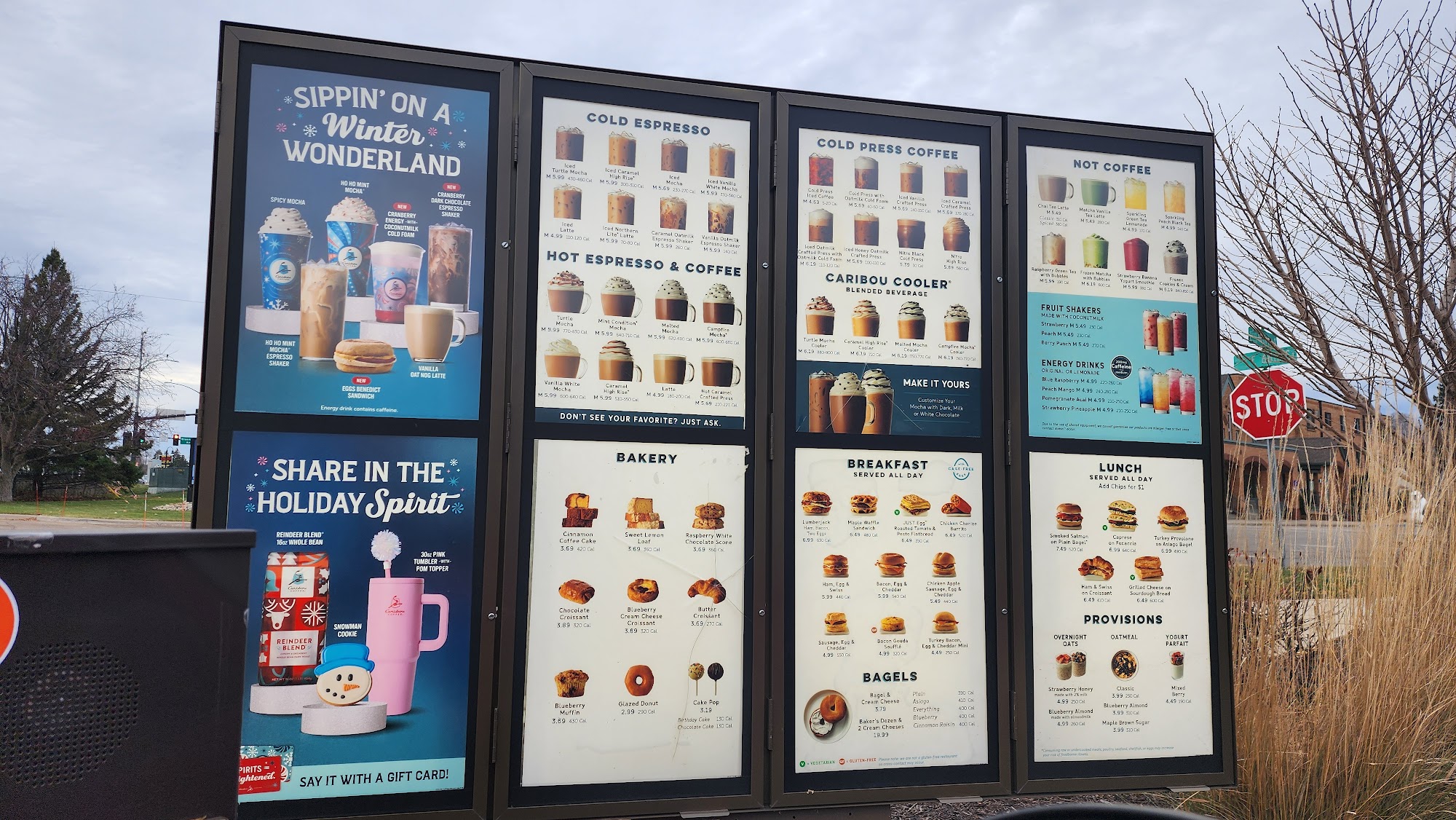 Caribou Coffee Menu