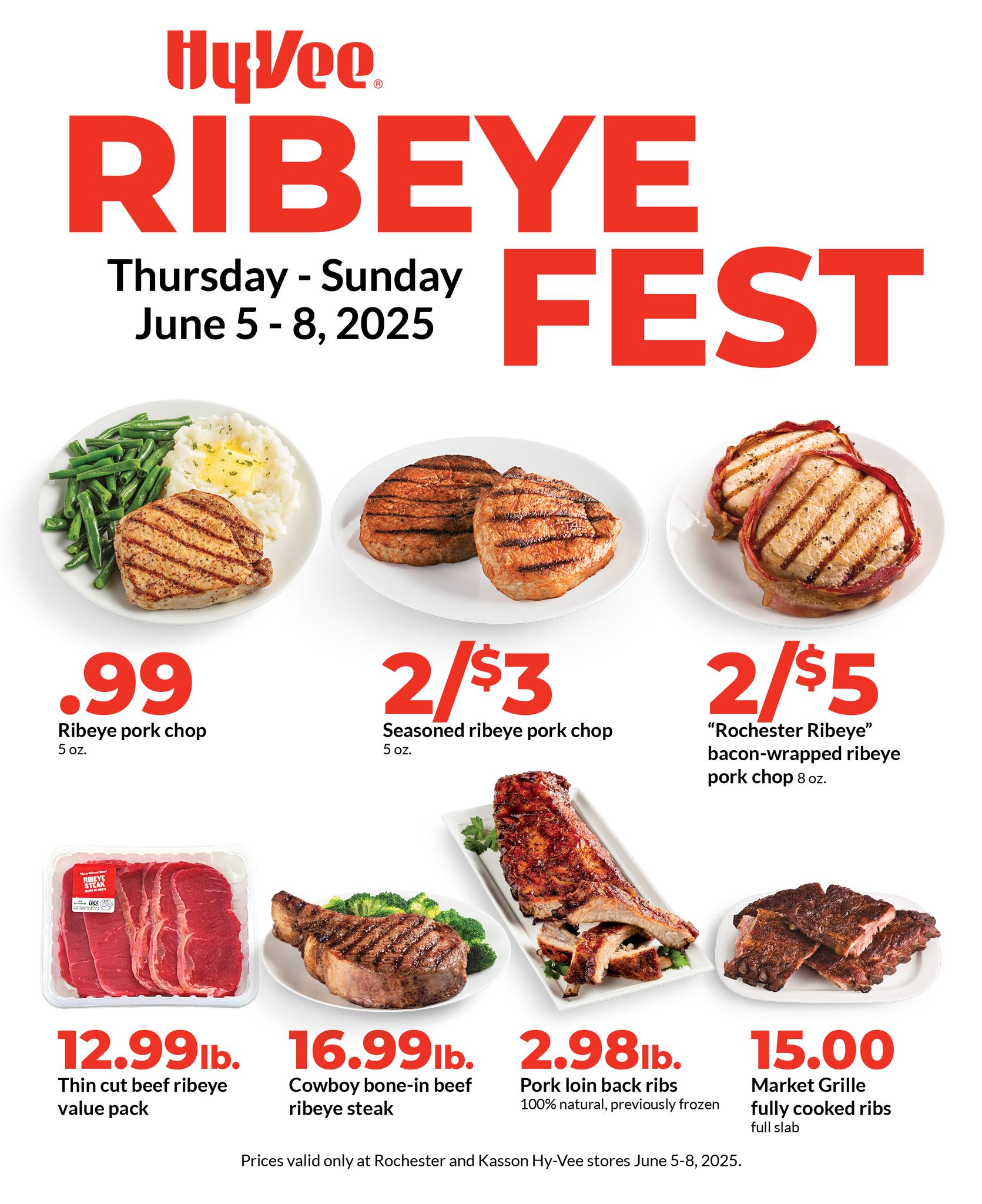 Hy-Vee Market Grille Menu