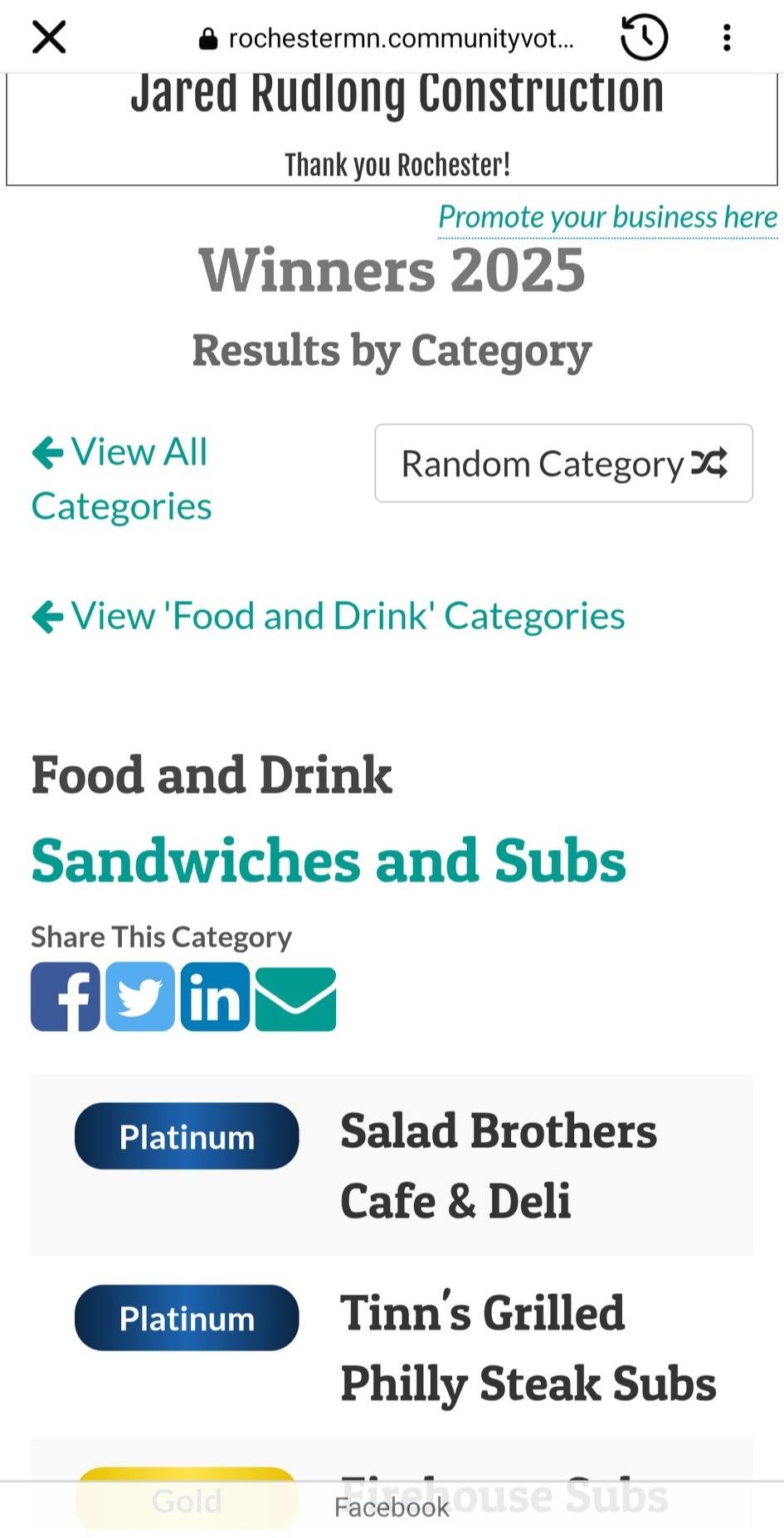 Photo credit: Facebook