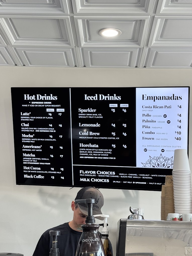 Malekü Coffee Menu