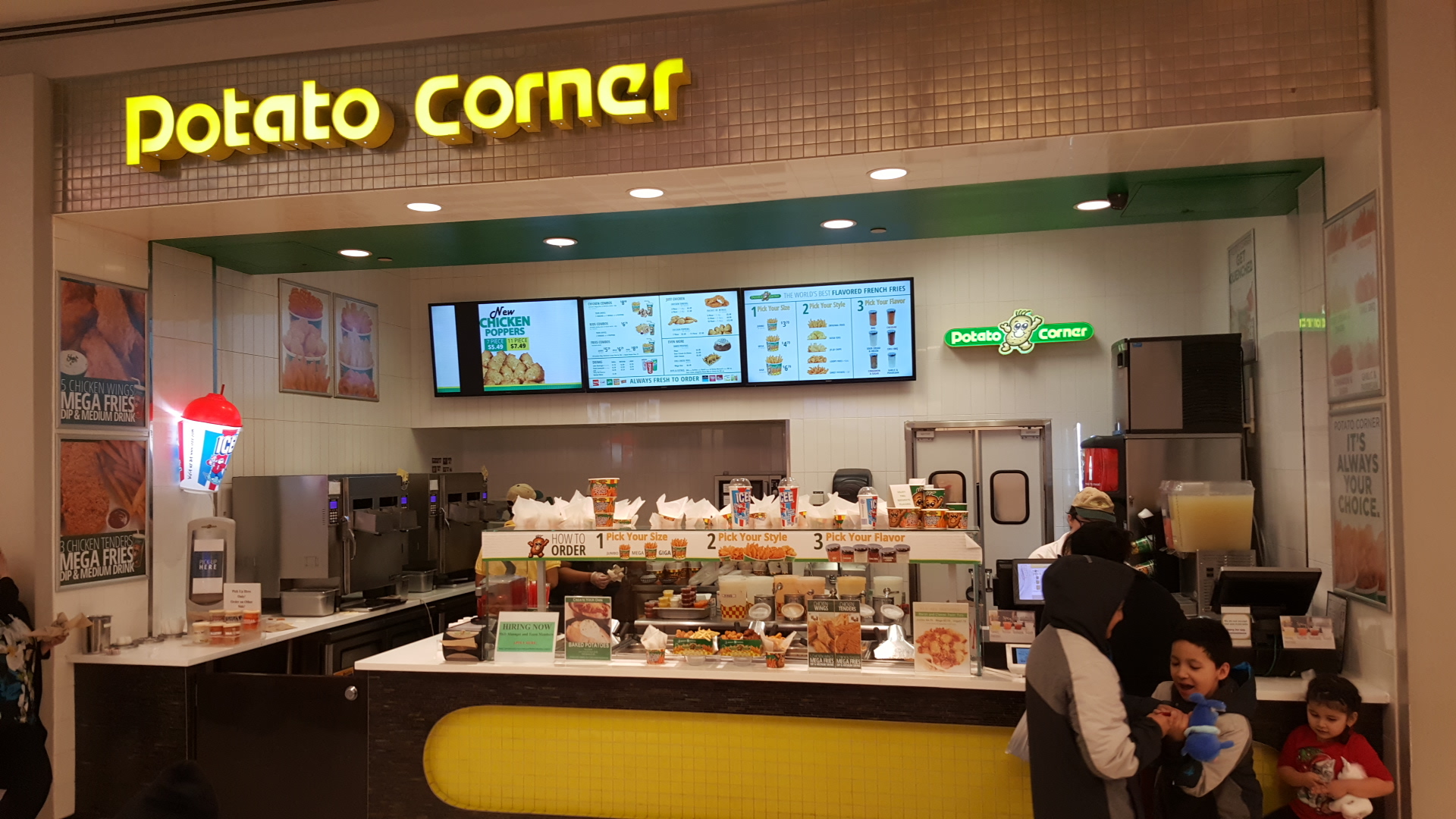 Potato Corner Menu