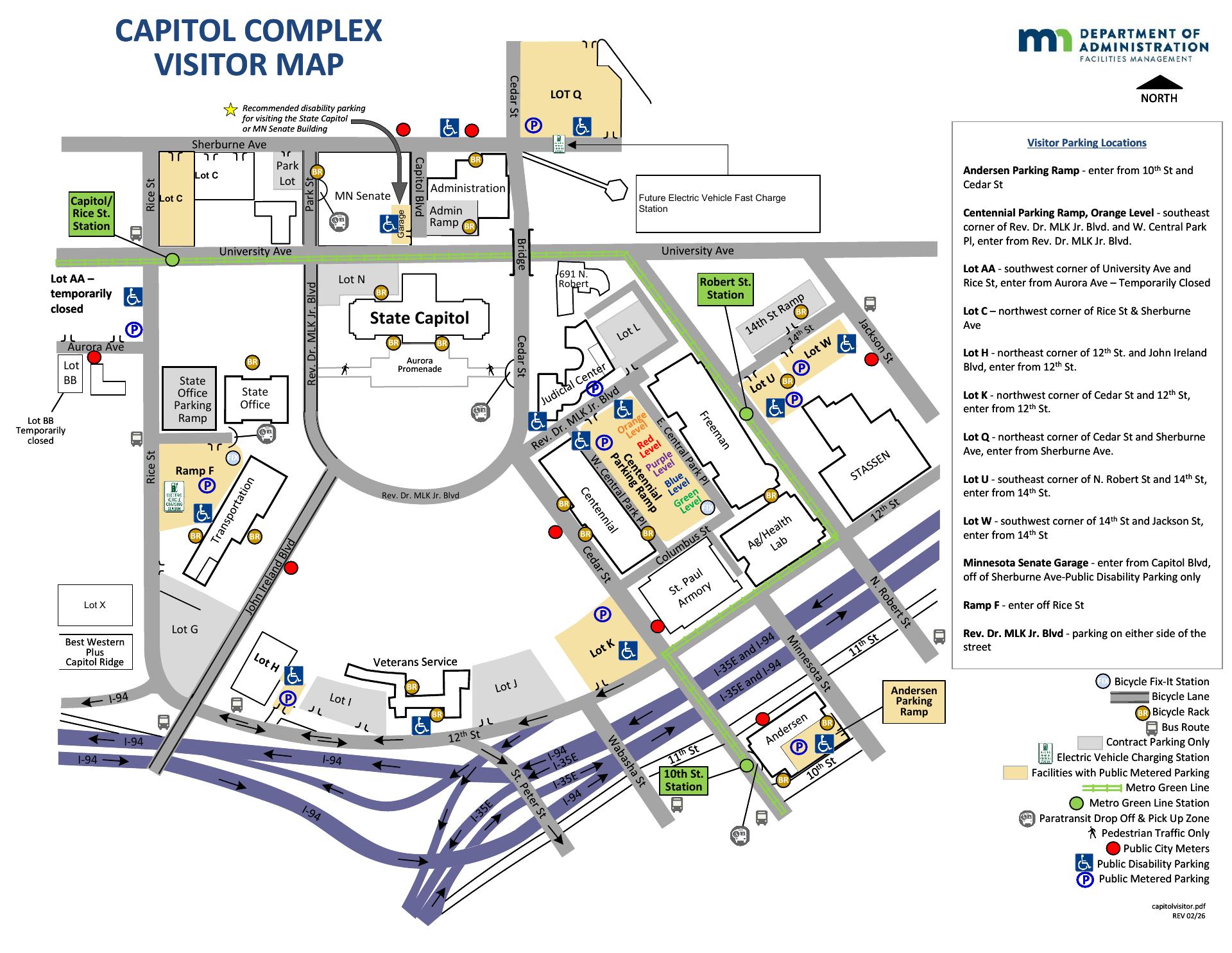 Freeman Office Building Menu