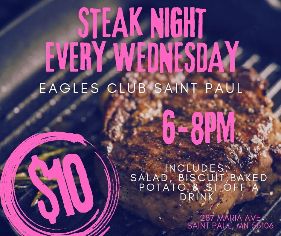 Eagles Aerie No Foe Menu