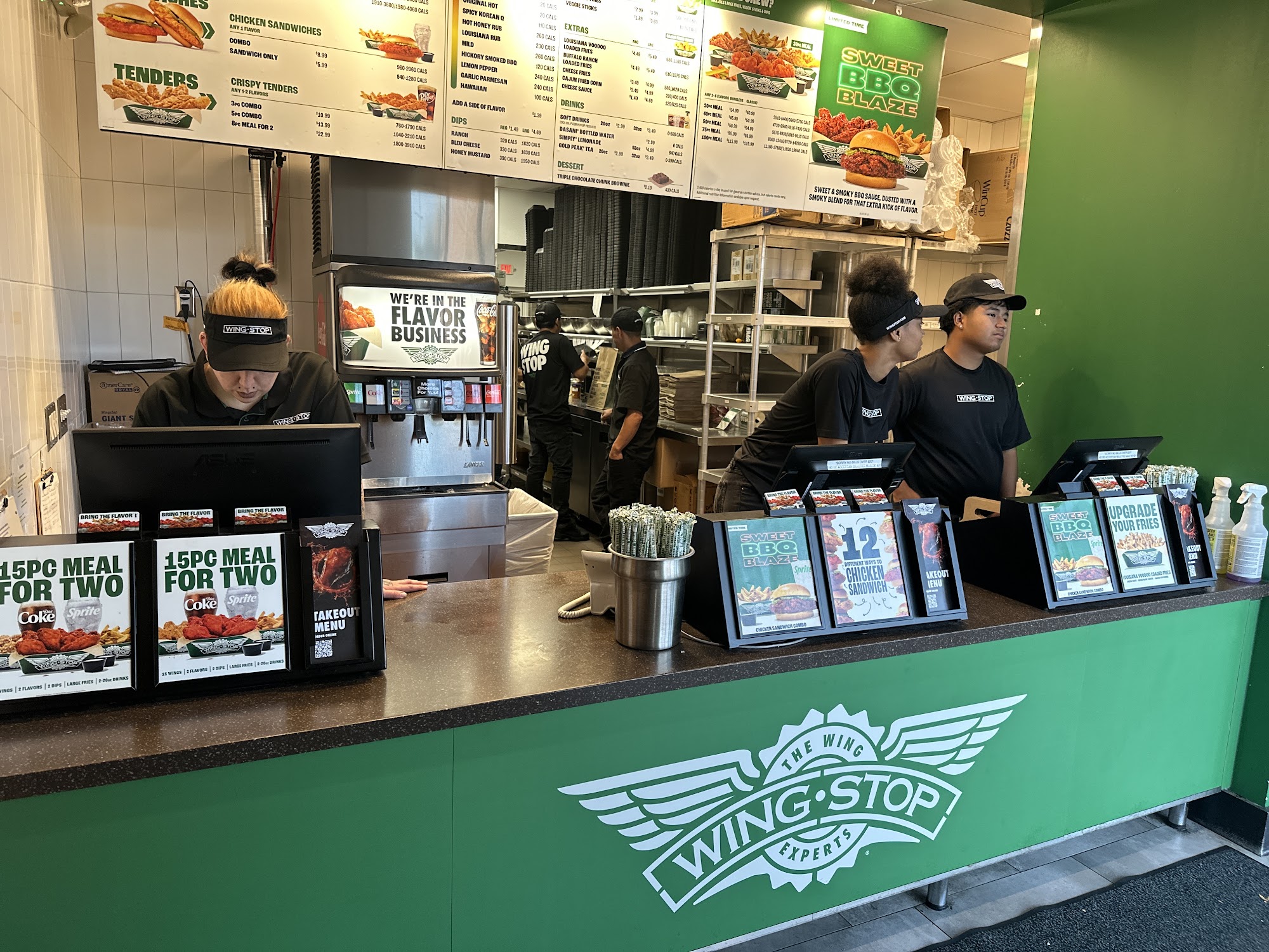 Wingstop Menu