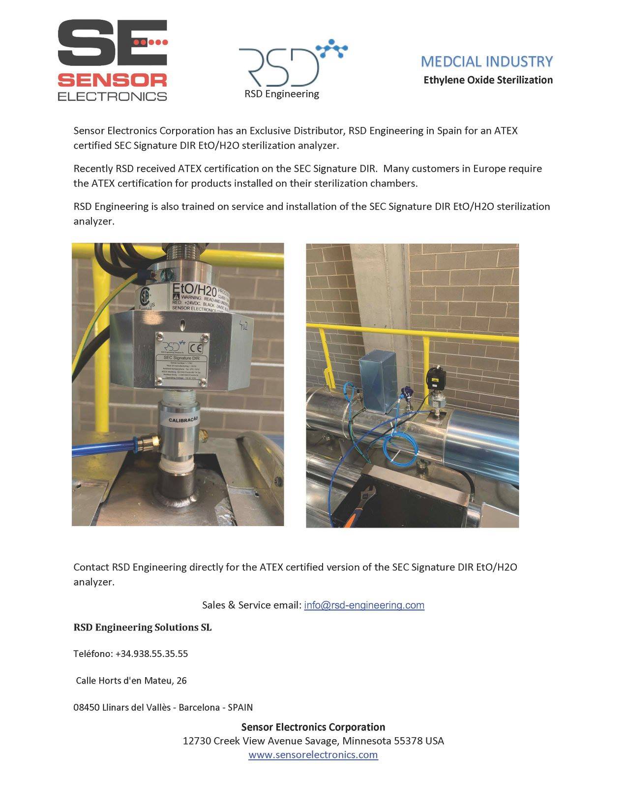 Sensor Electronics Corporation