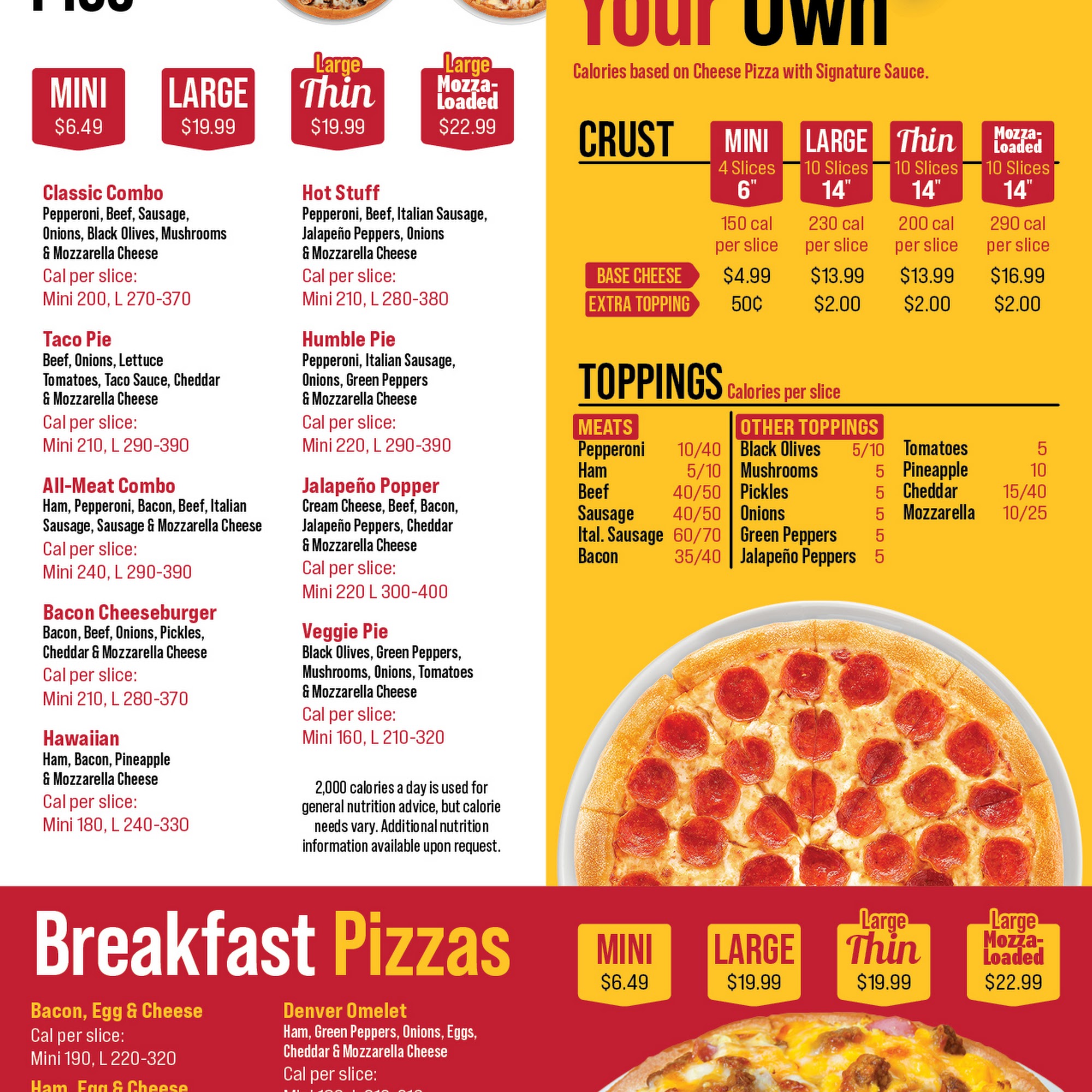 Godfather's Pizza Express 2511 Maple Ave, Slayton