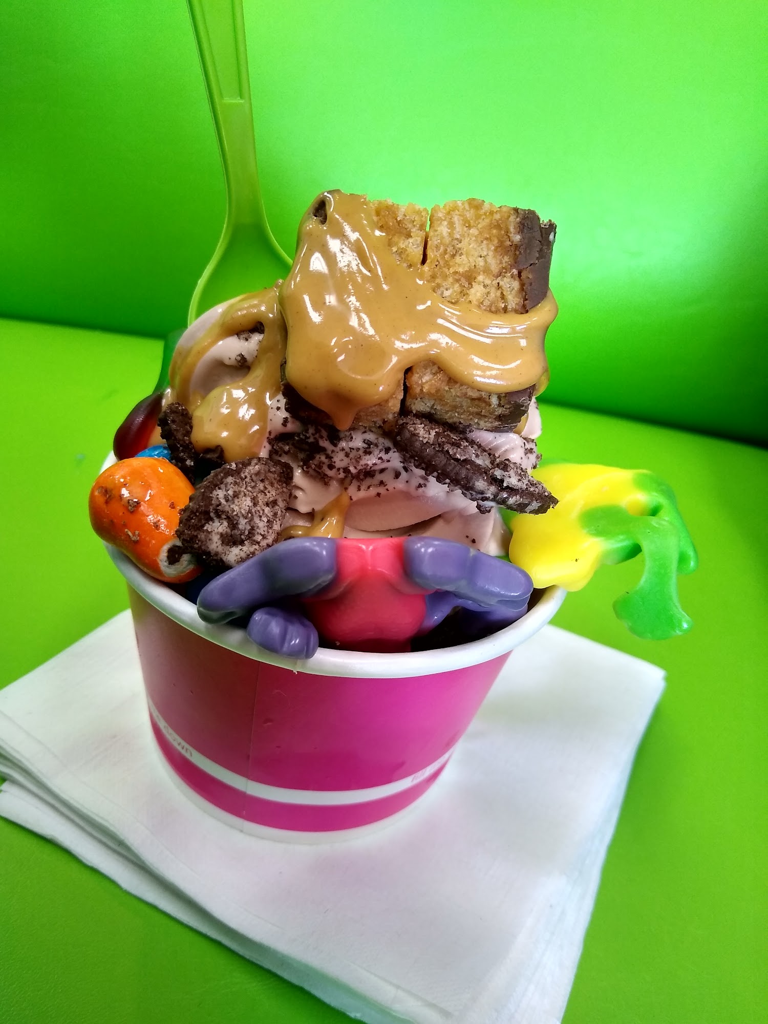 CherryBerry Self-Serve Yogurt Bar Menu