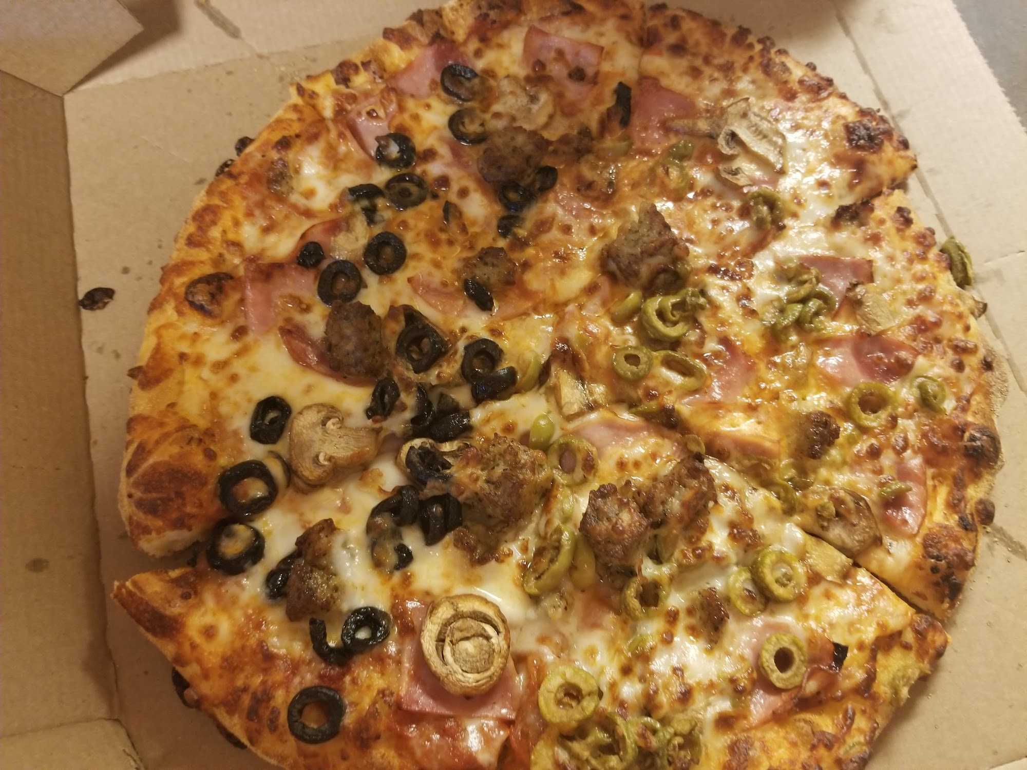 Domino's Pizza Menu