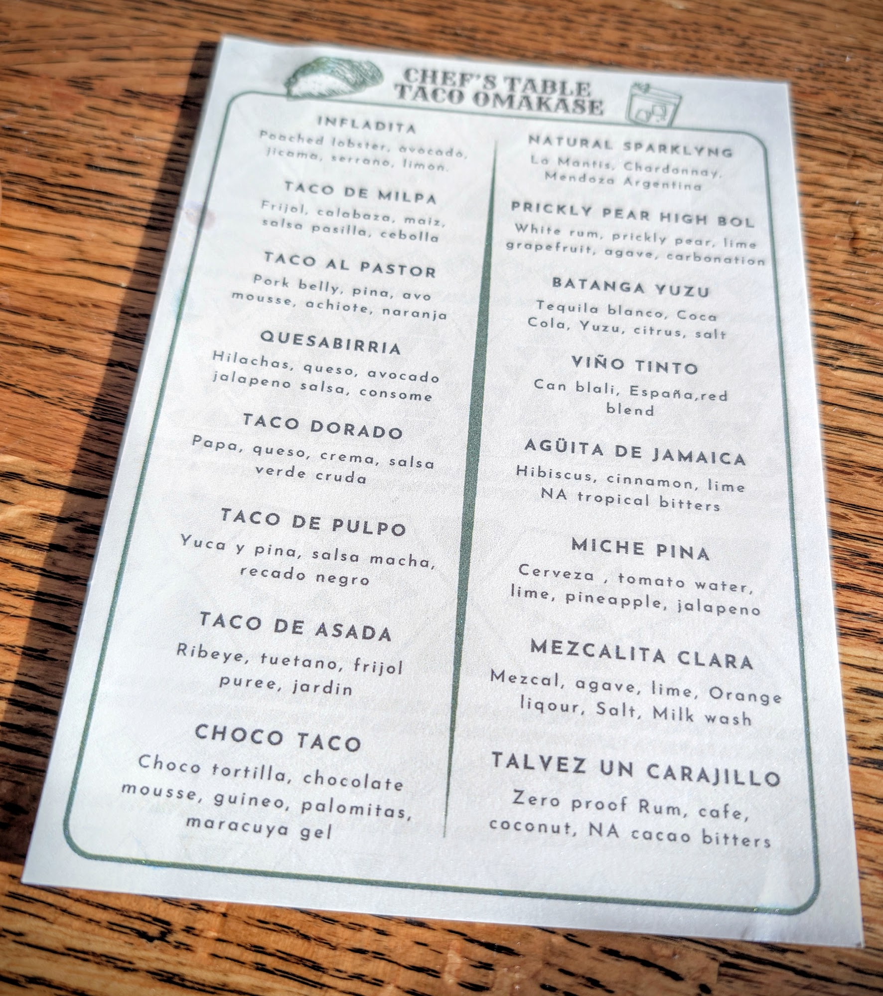 Xelas by El Sazon Menu