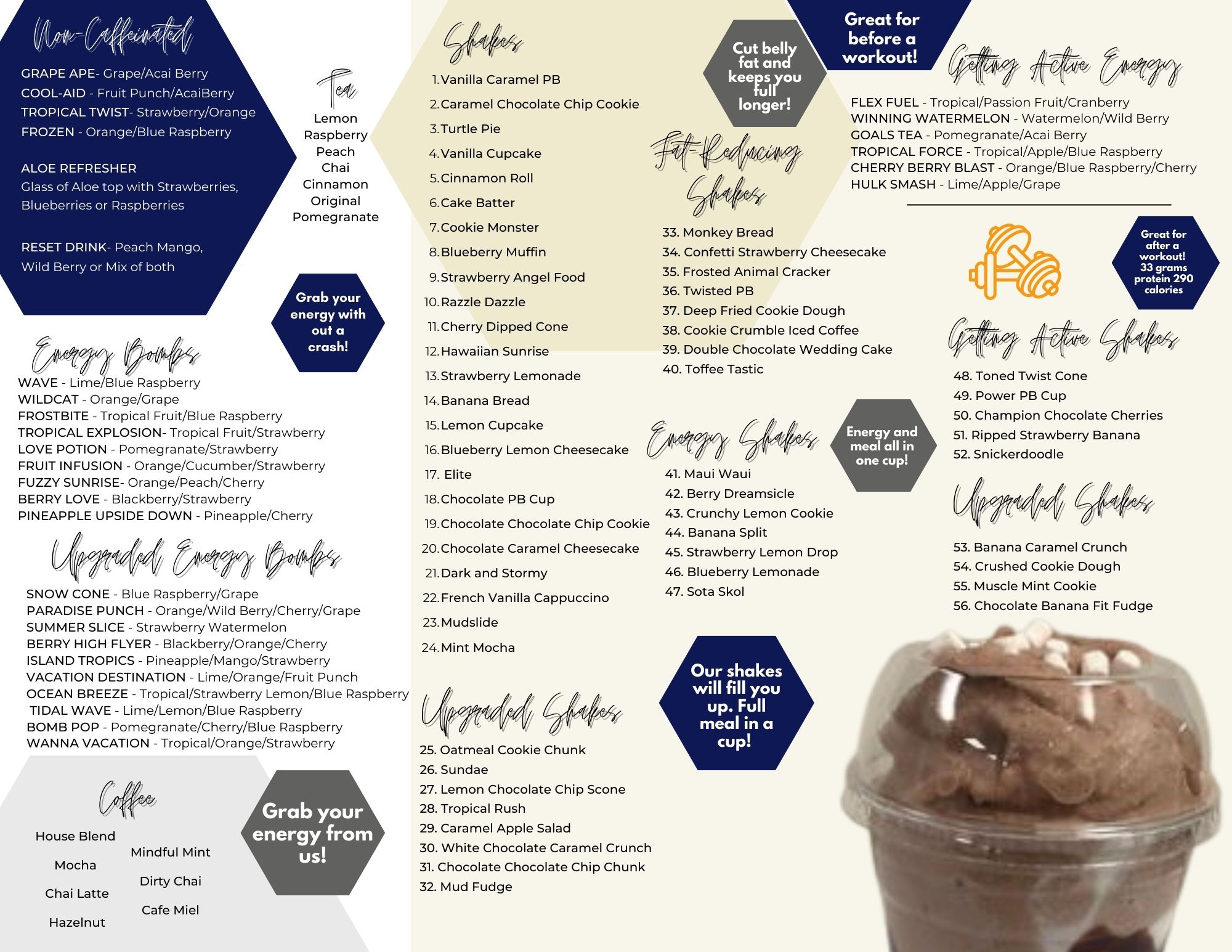 Herbalife Elite Nutrition Menu