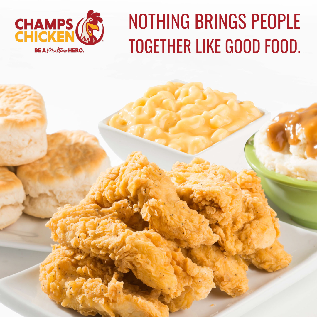 Champs Chicken Menu