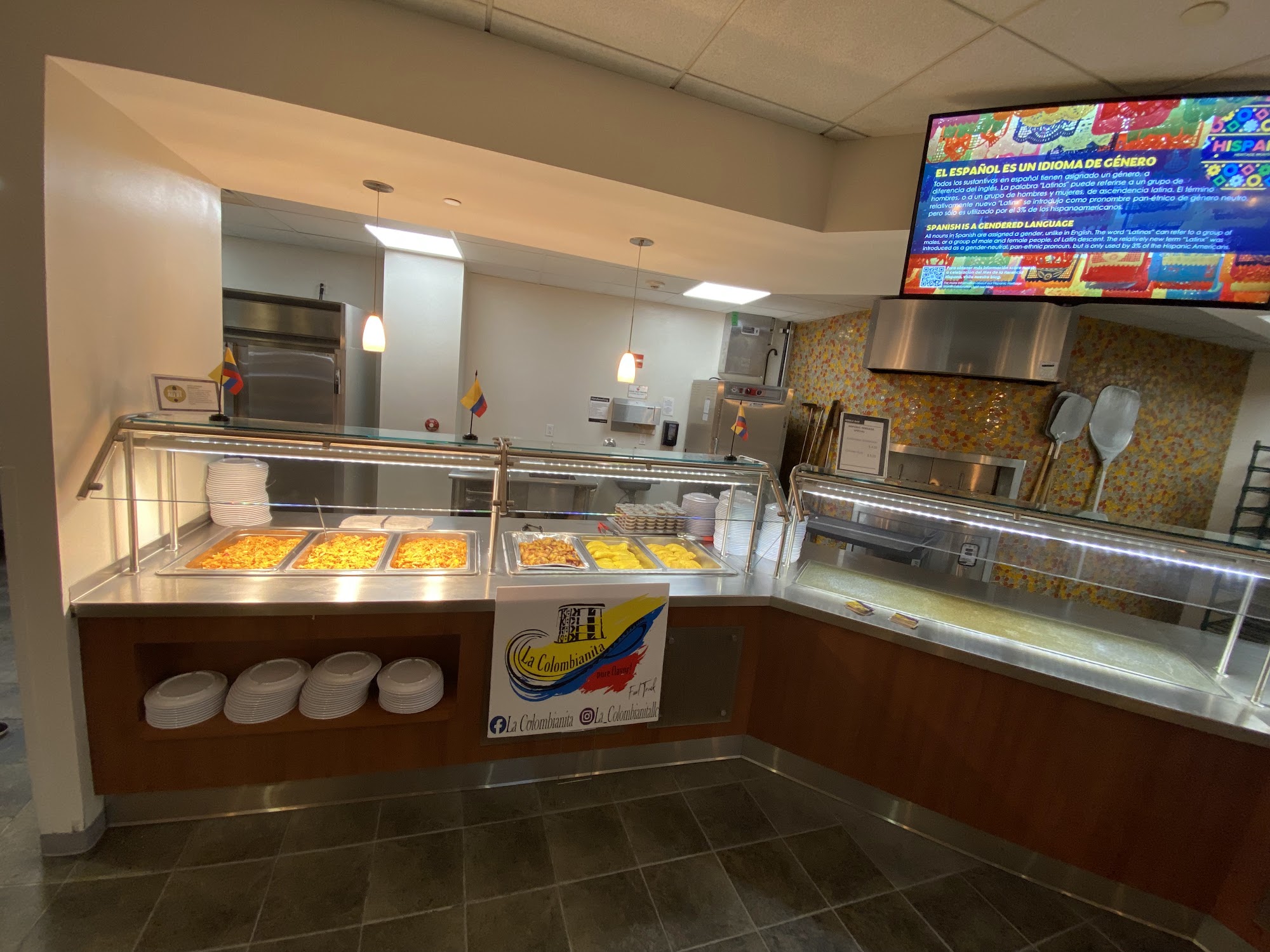 La colombianita food truck Menu