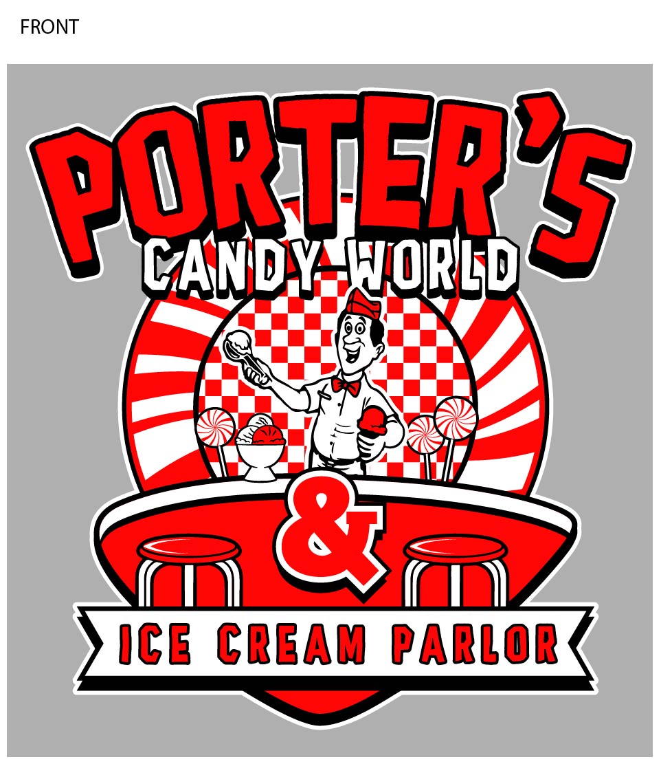 Arcadia Academy Gift Shop and Ice Cream Parlor Menu