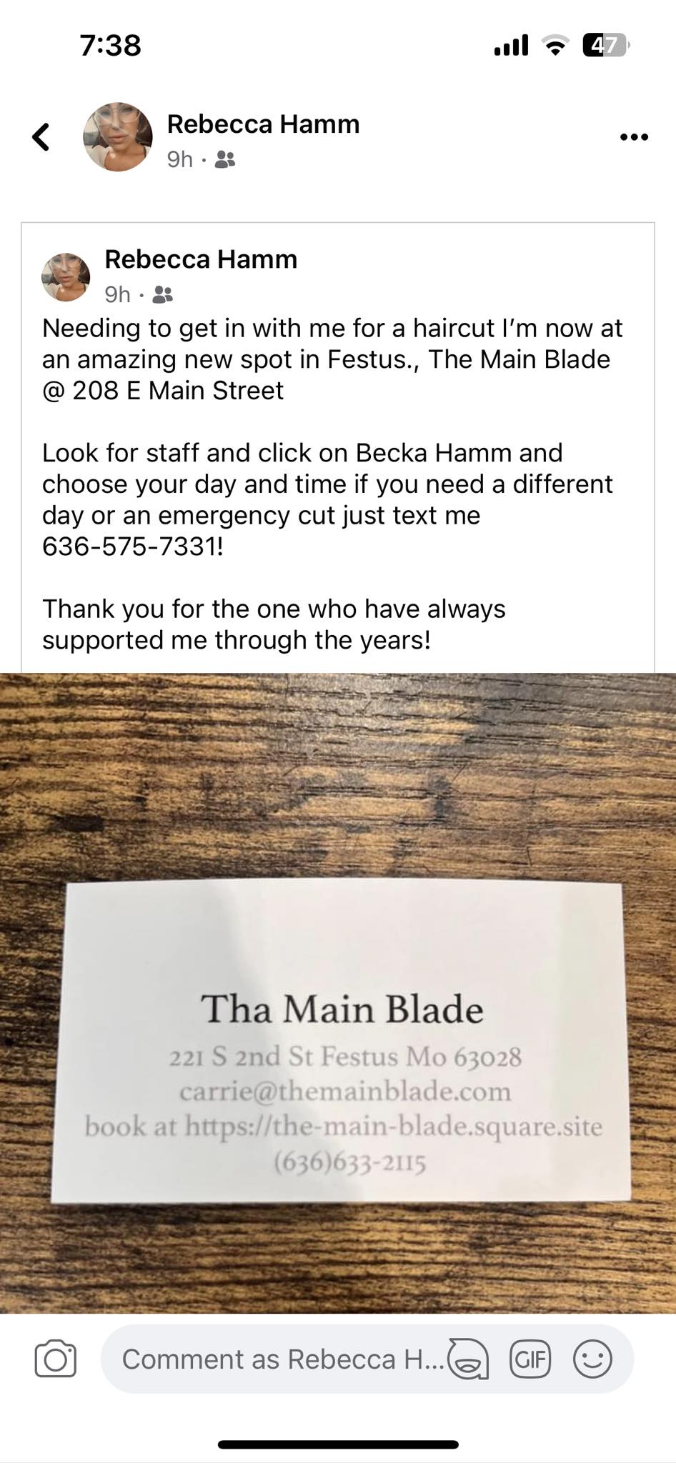 Photo credit: facebook