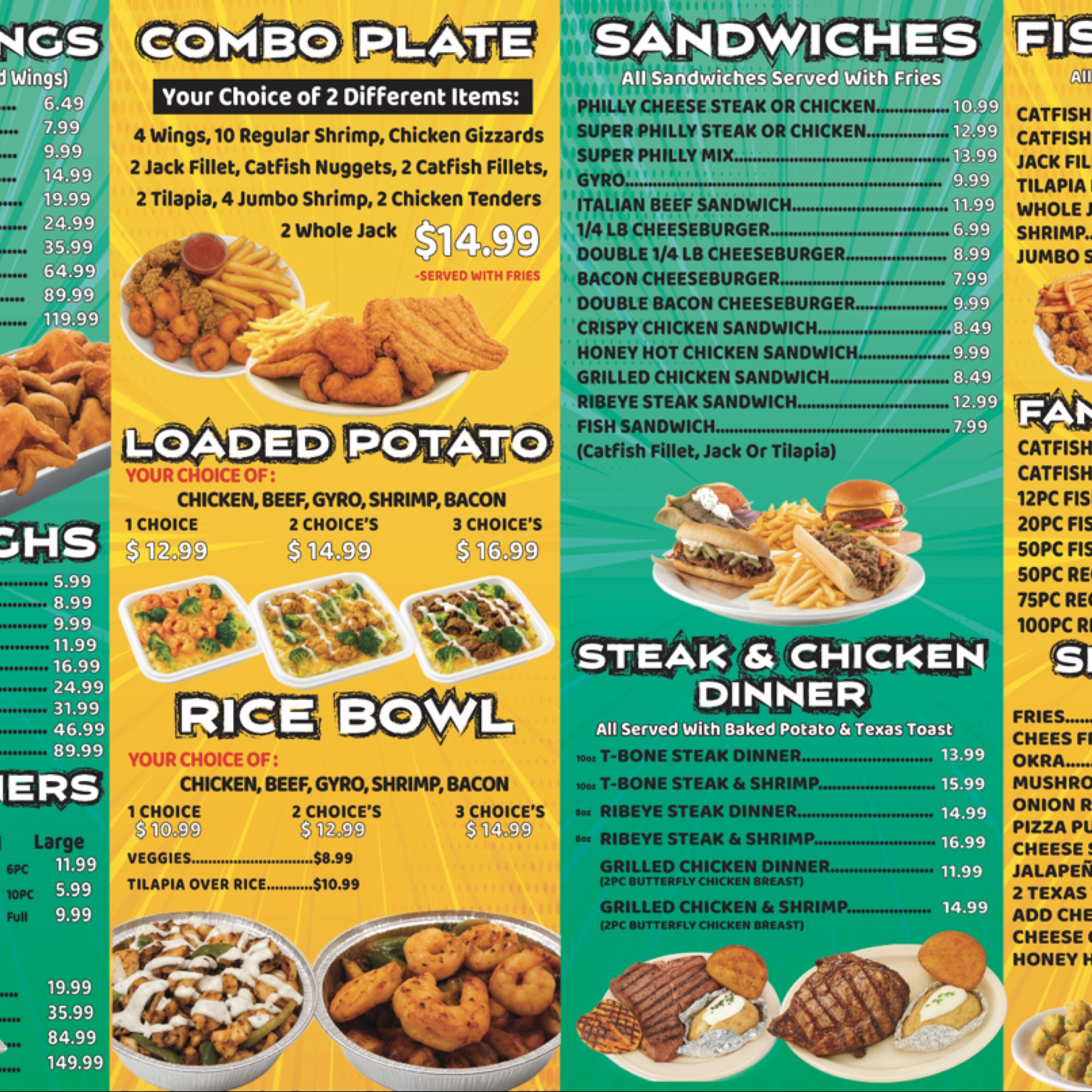 St.Louis Fish & Chicken Grill- BRIDGETON Menu