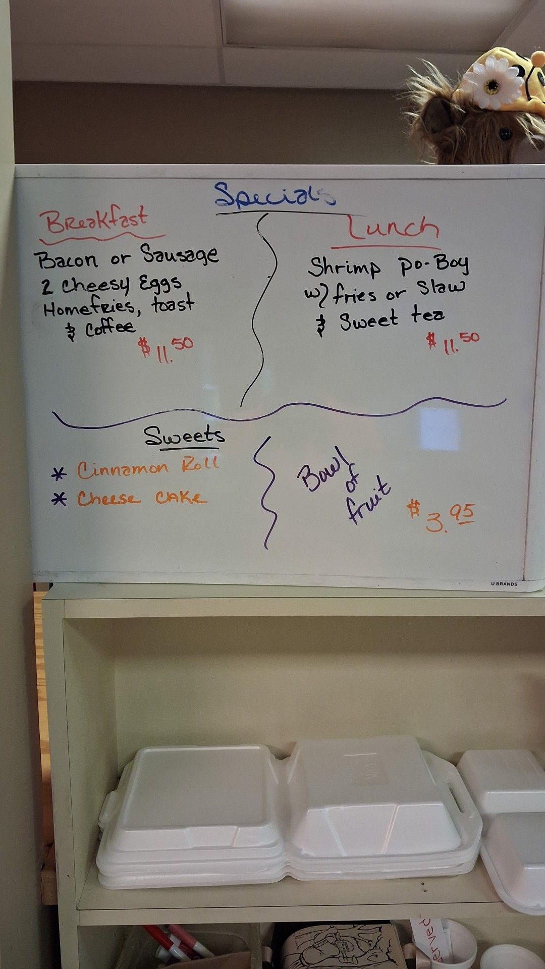 Besaw Cafe Menu