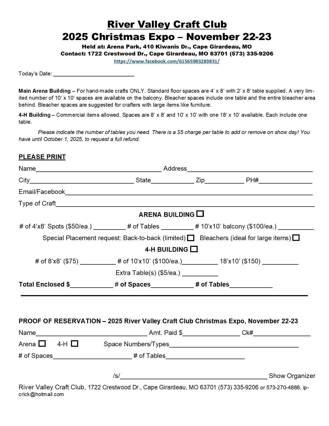 Independence Place Menu