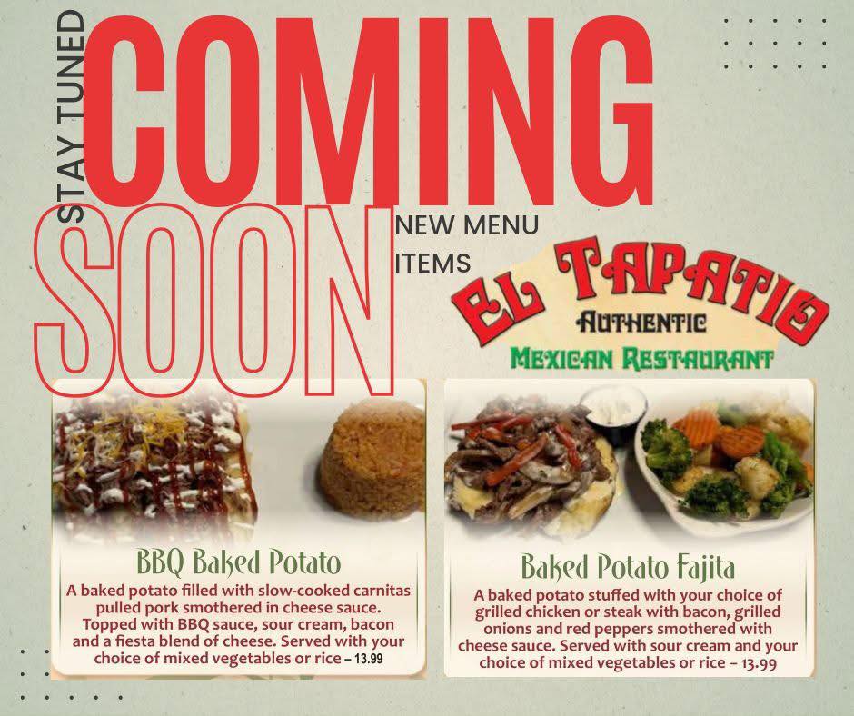 El Tapatio of Desloge Menu