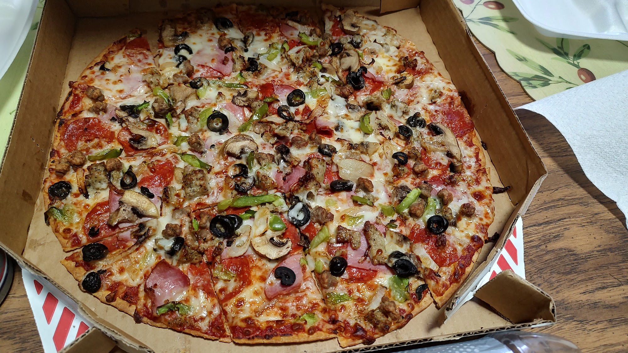 Domino's Pizza Menu