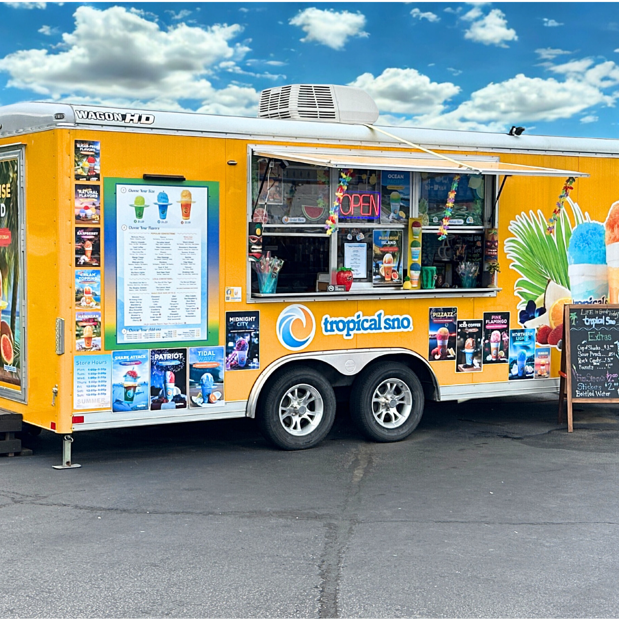 Tropical Sno Festus