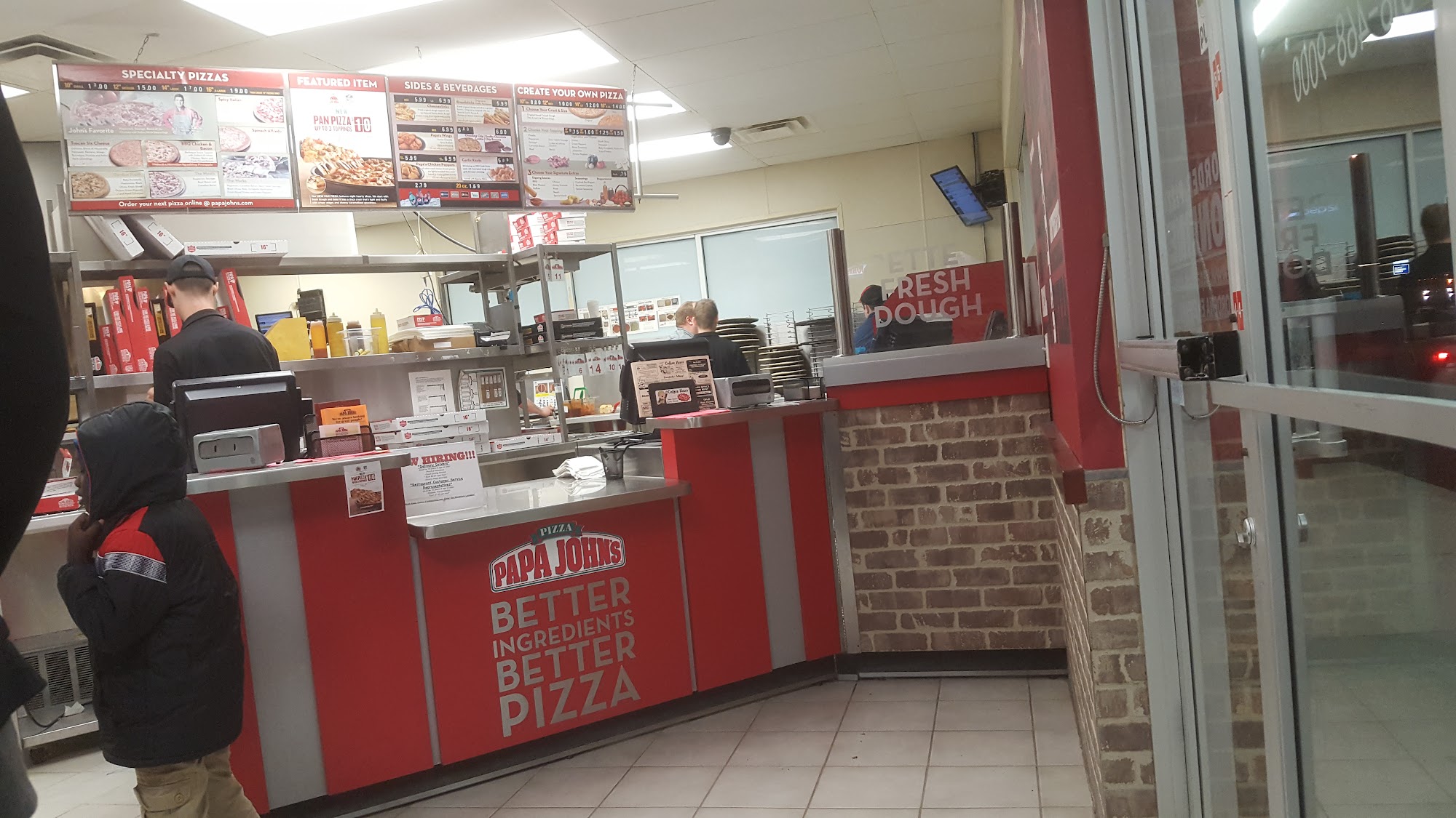 Papa Johns Pizza Menu