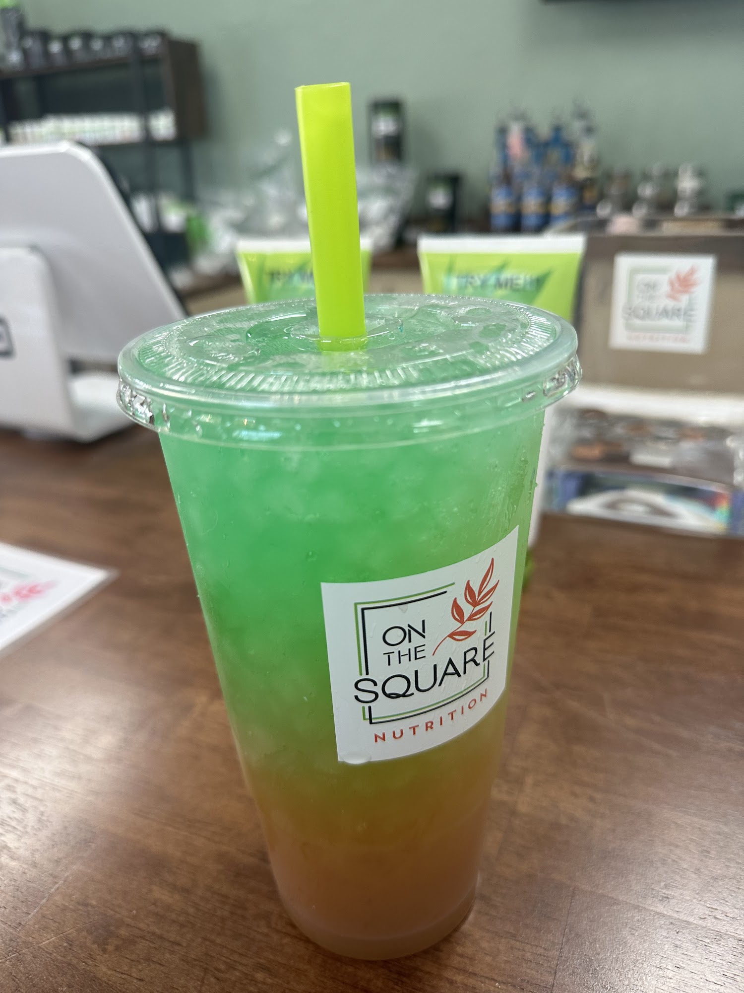 On the Square Nutrition Menu