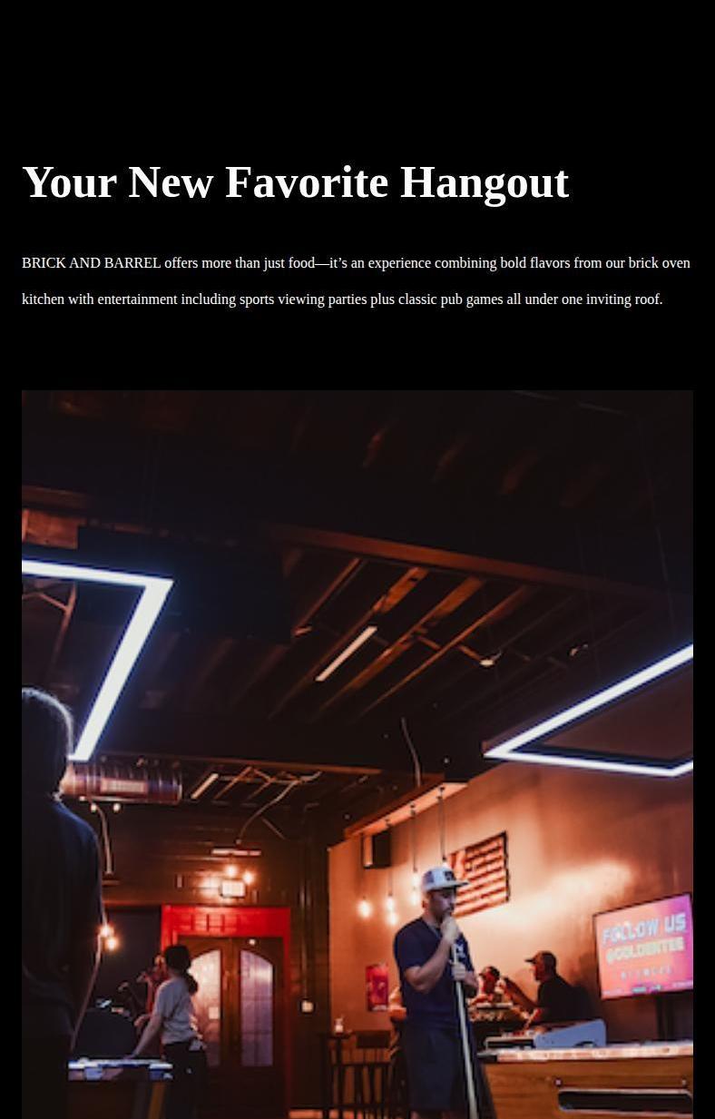 The Brick & Barrel LLC
