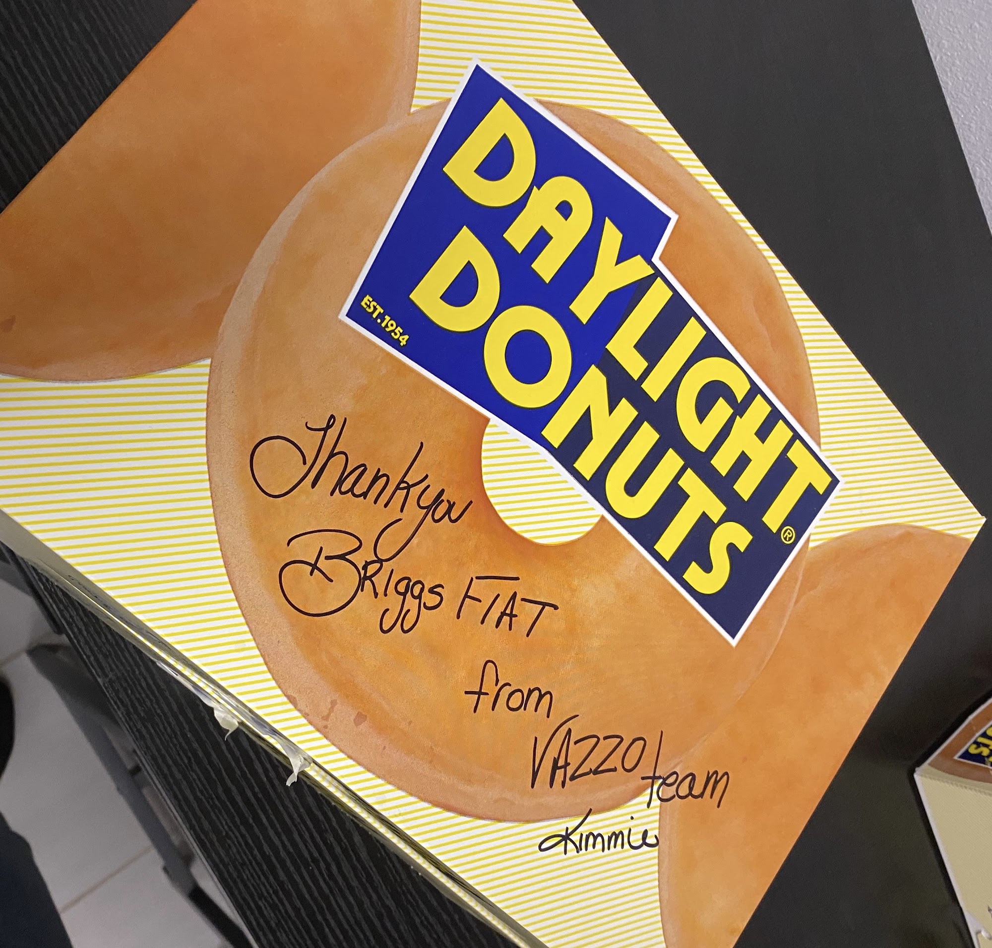 Dude's Daylight Donuts Menu