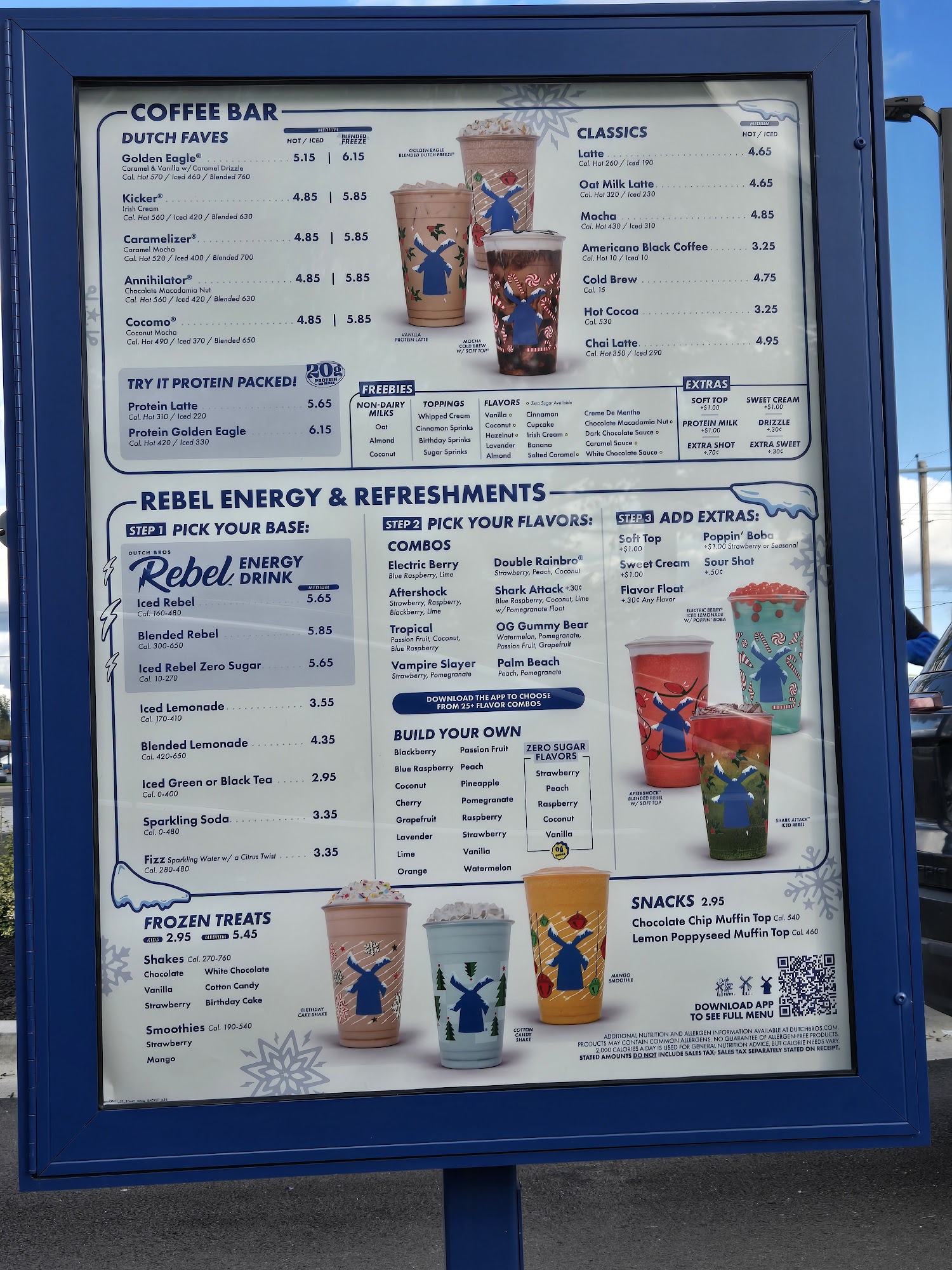 Dutch Bros Coffee Menu