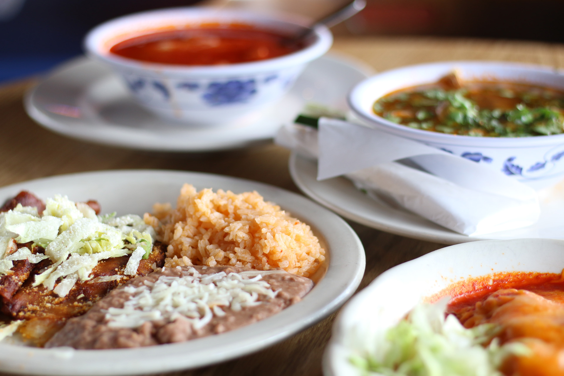 La Fonda El Taquito Menu