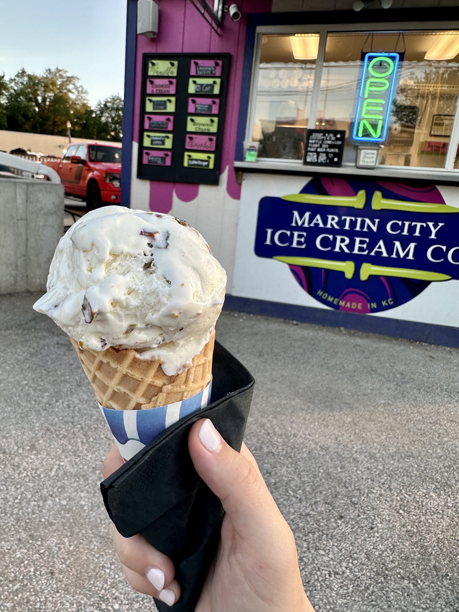 Martin City Ice Cream Company Menu
