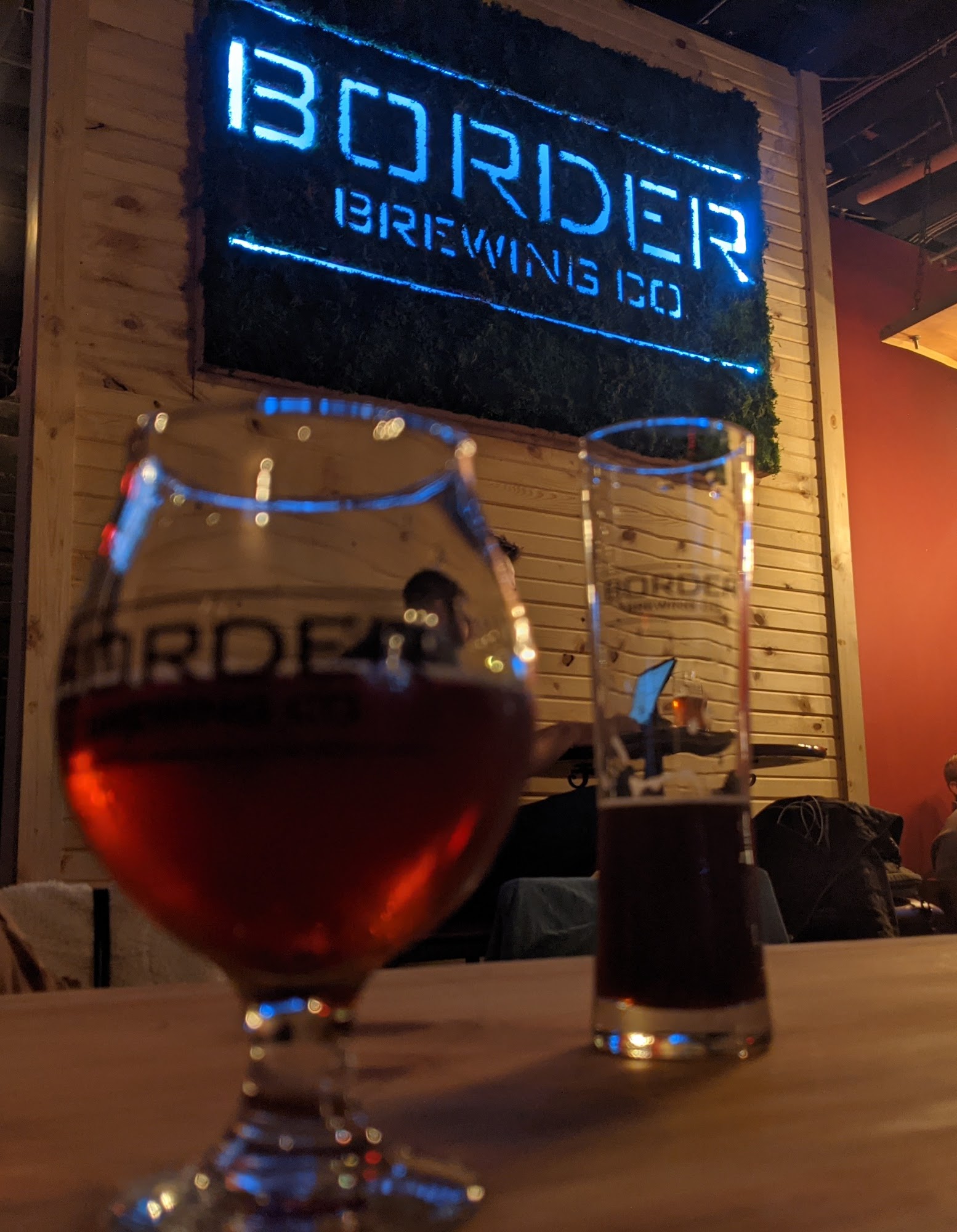 Border Brewing Company Menu
