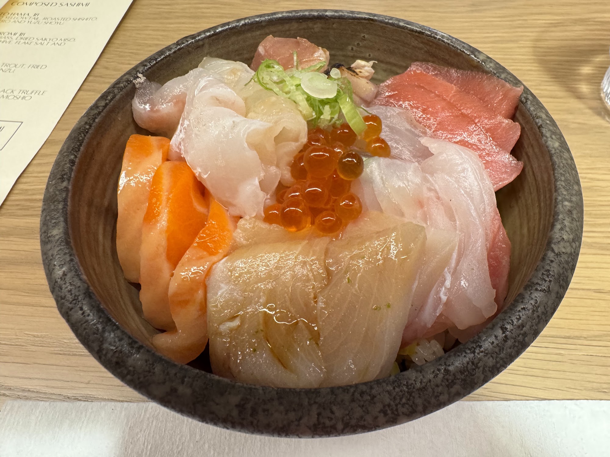 Akoya Omakase Menu