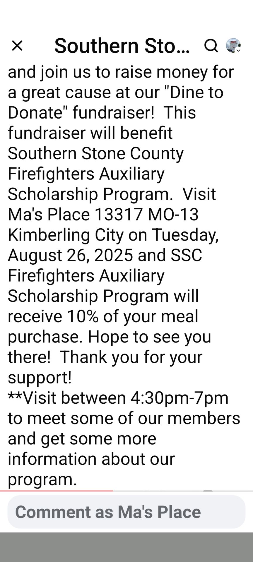 Photo credit: facebook