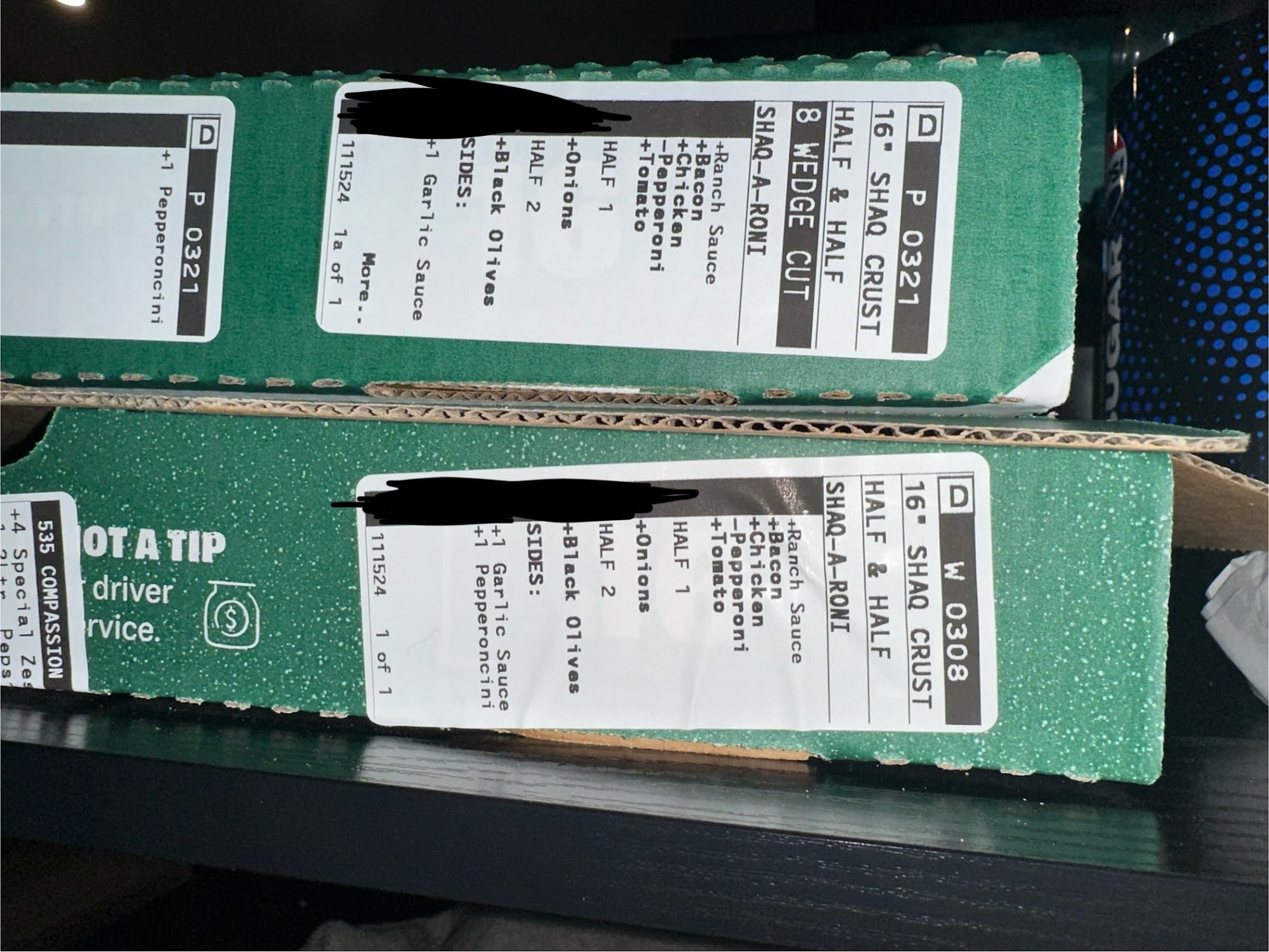 Papa Johns Pizza Menu