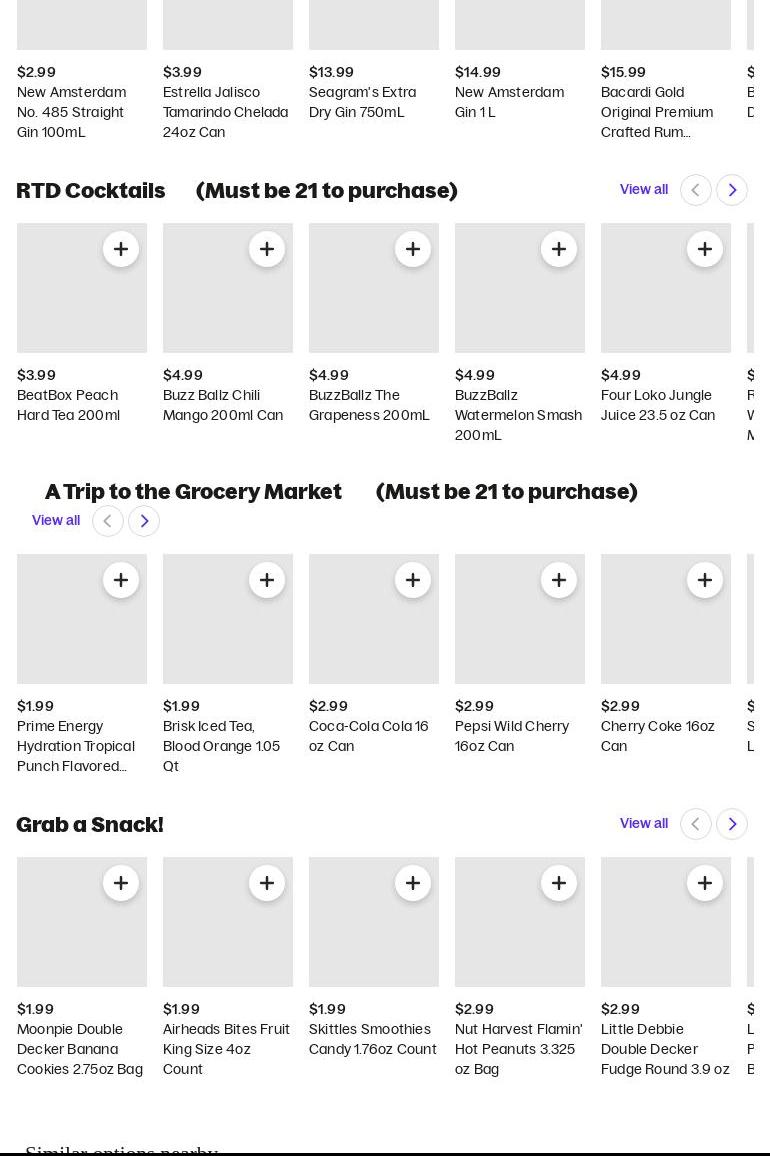 Bob's Ice Cream Menu