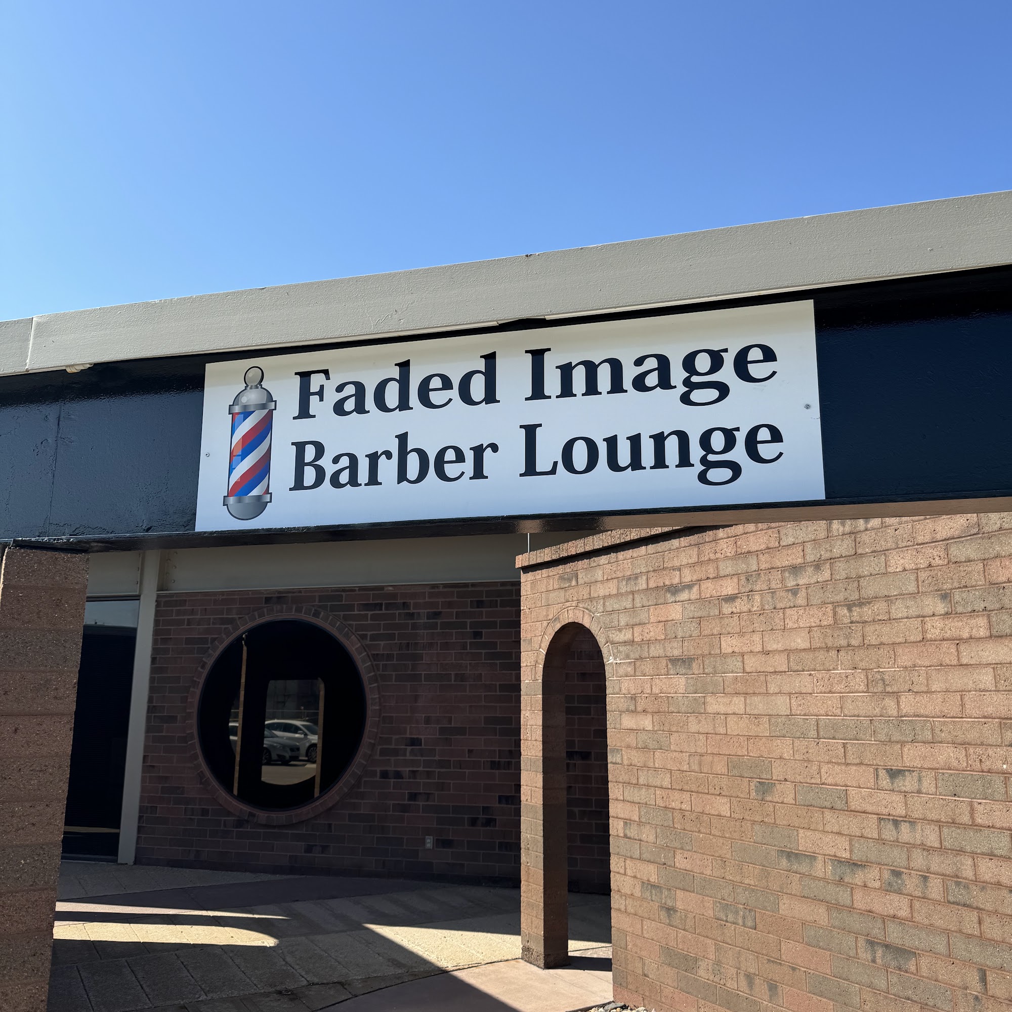 Faded Image Barber Lounge