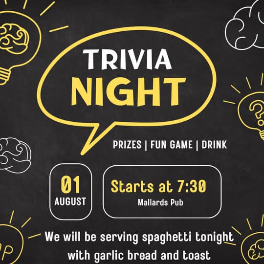 Mallard's Pub and Pool Menu