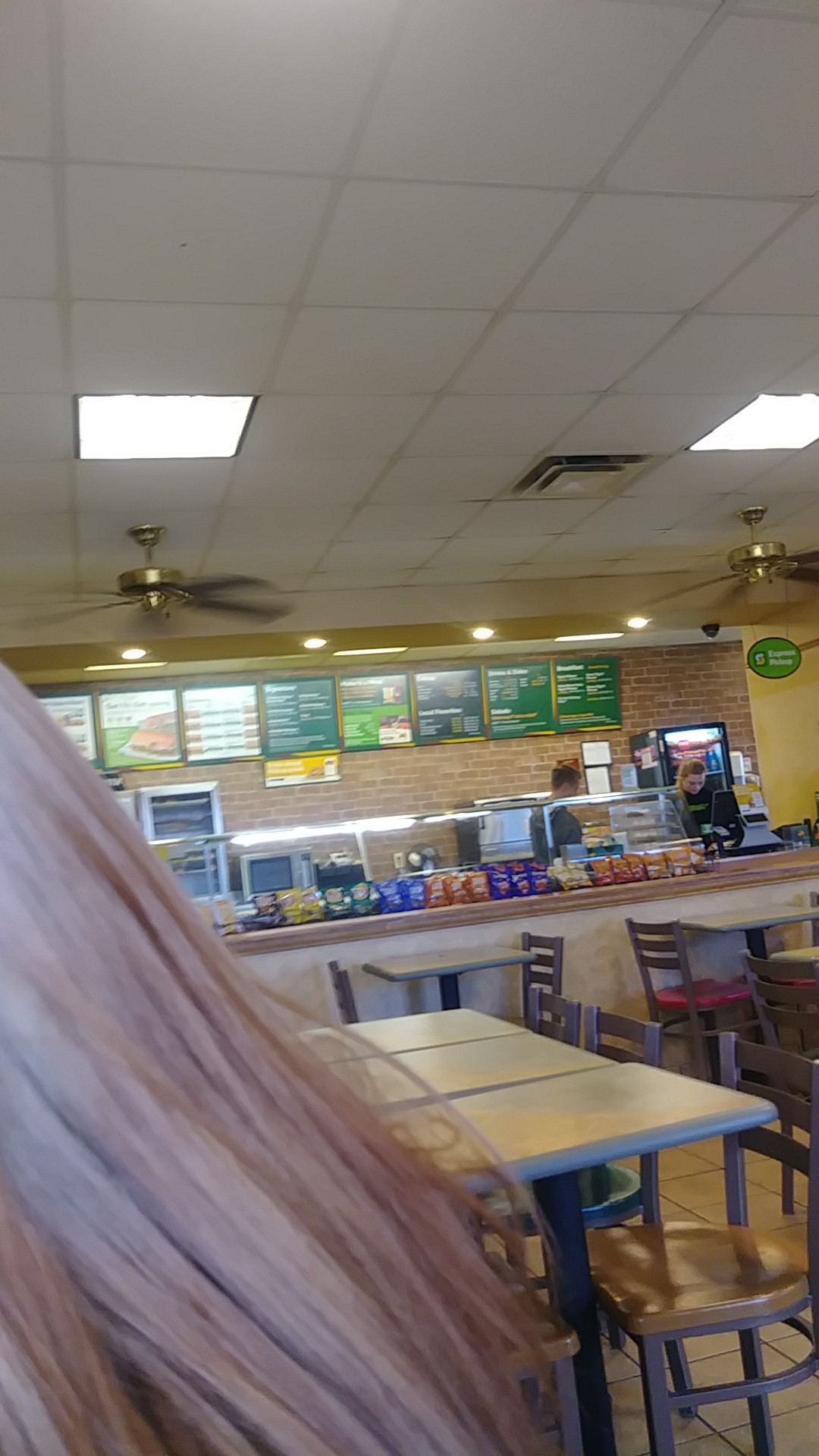 Subway Menu