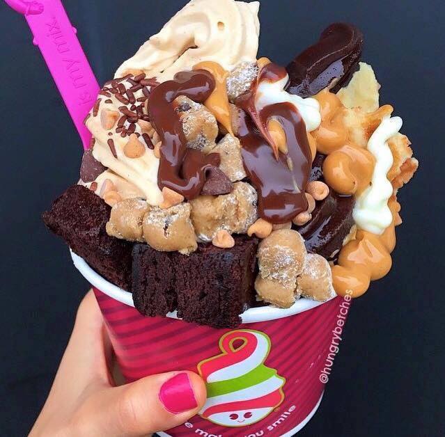 Menchie's Frozen Yogurt Menu
