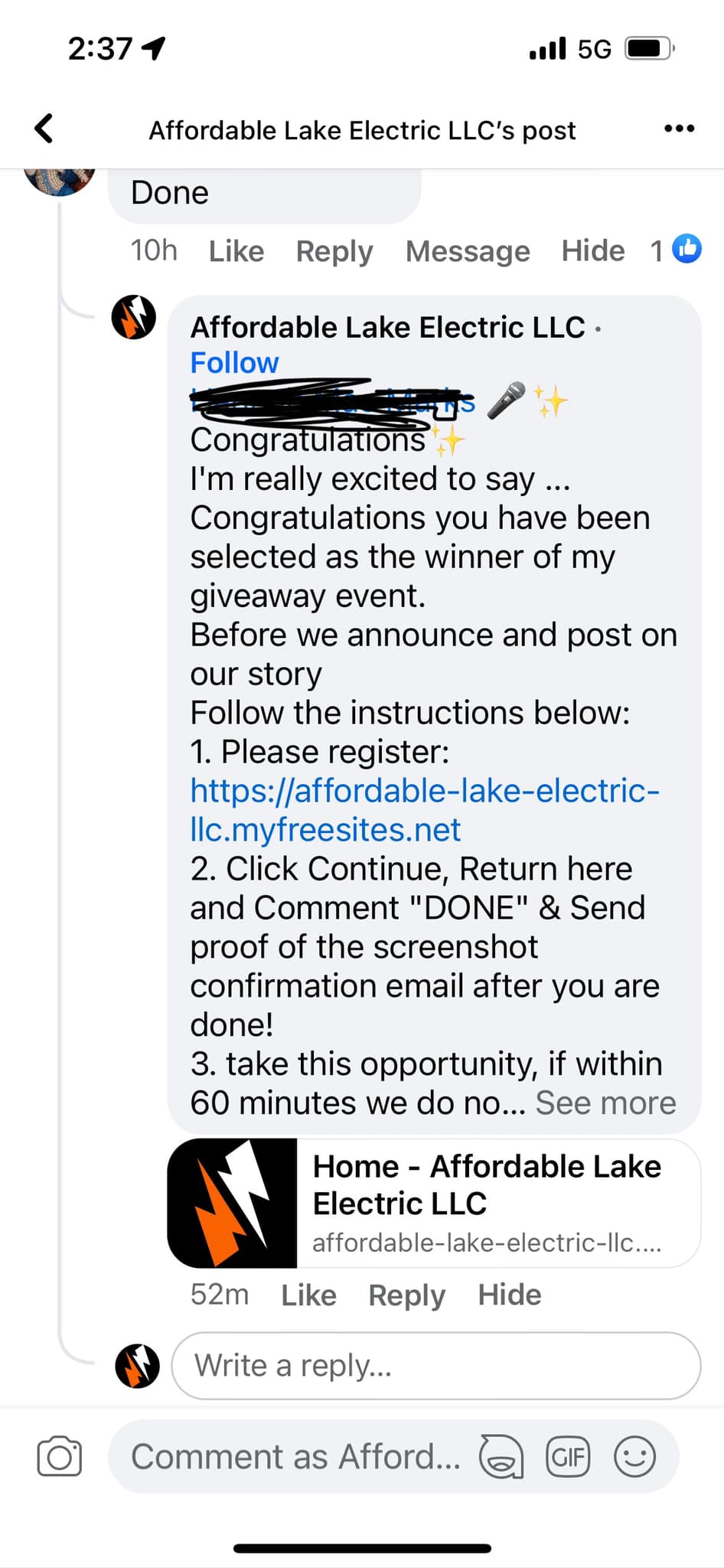 Photo credit: facebook