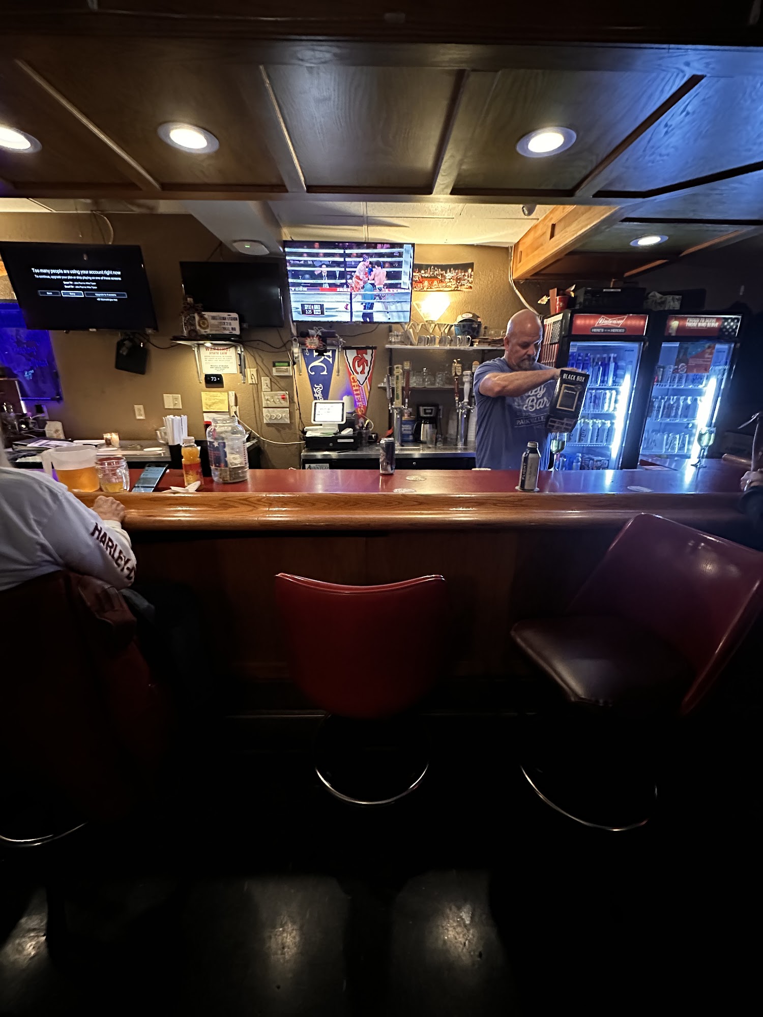 The Alley Bar Menu
