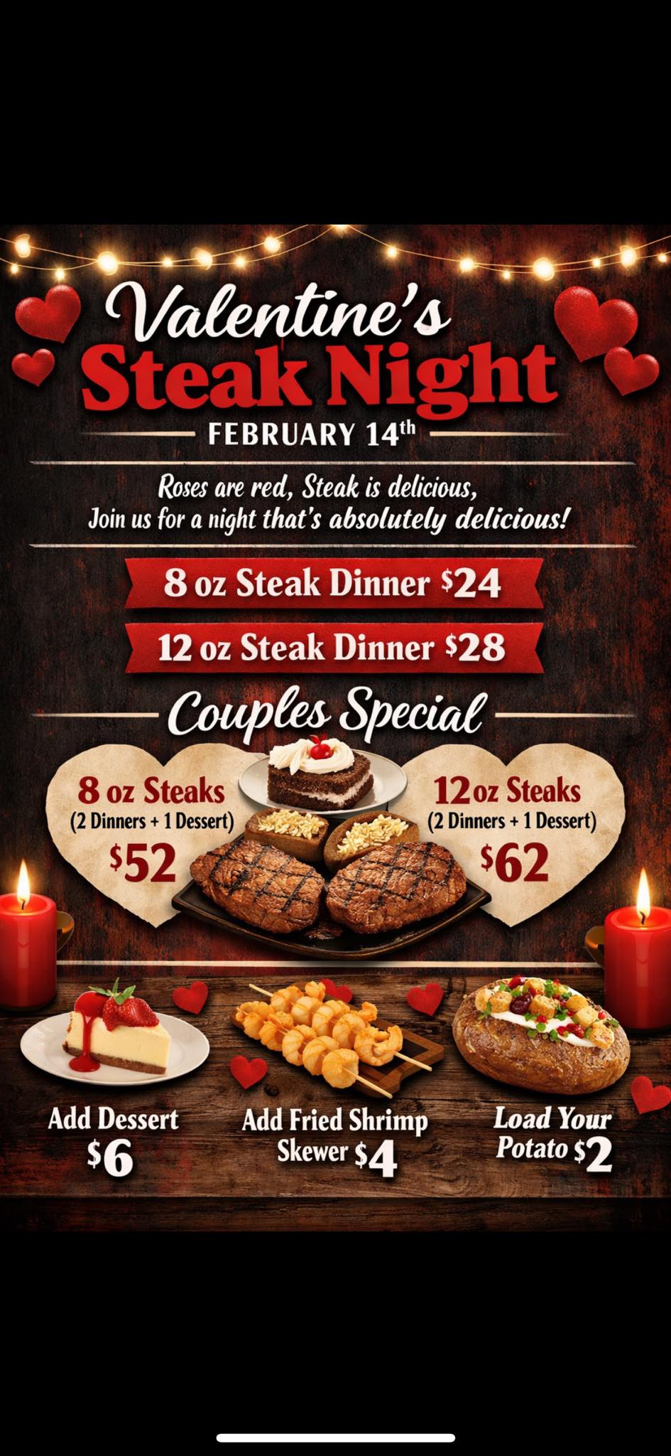 Deon's Bar & Grill Menu