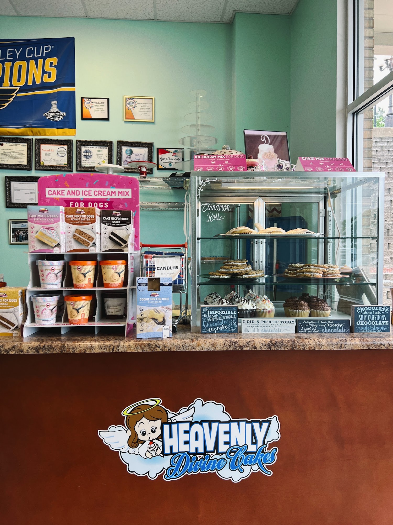 Heavenly Divine Cakes Menu