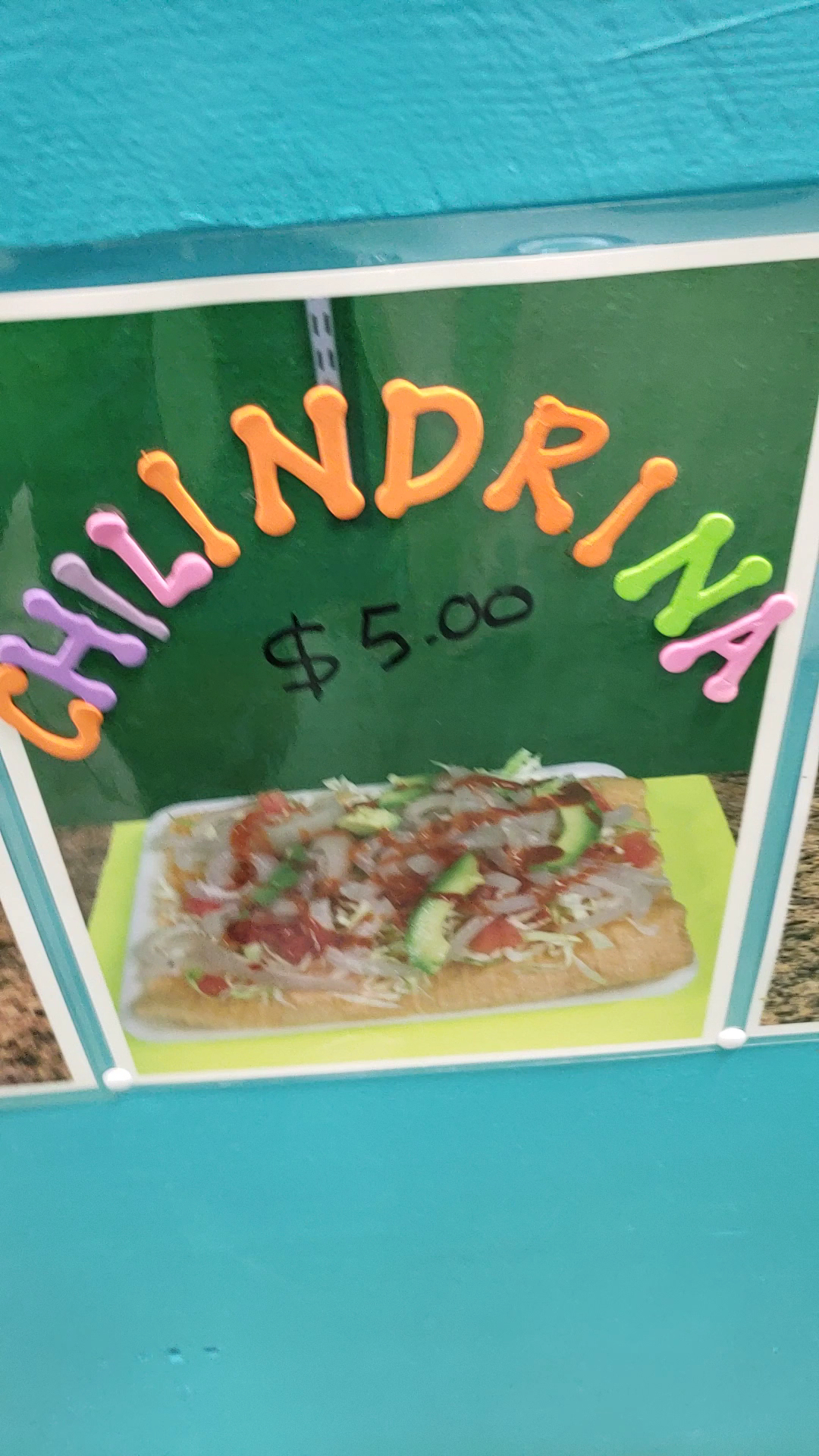 La Colmena Menu