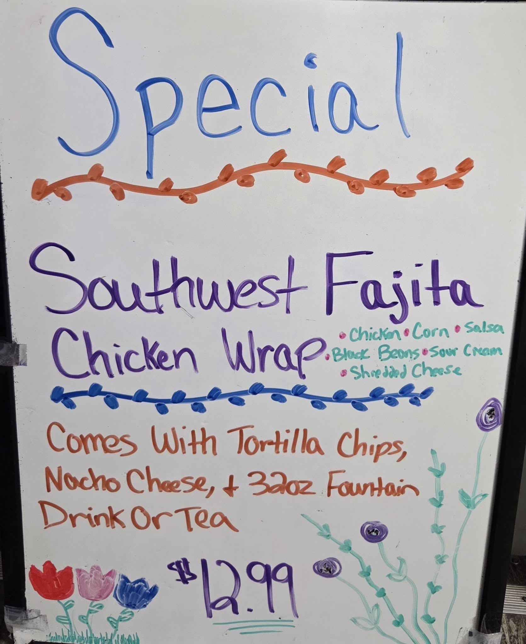 Shelby County Mercantile Menu