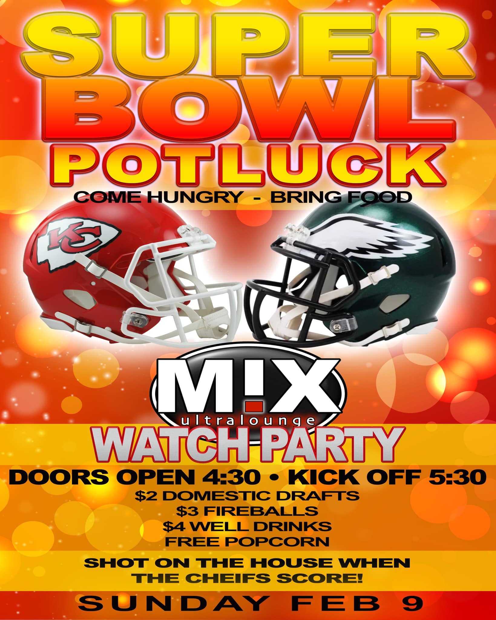 Mix Ultralounge Menu