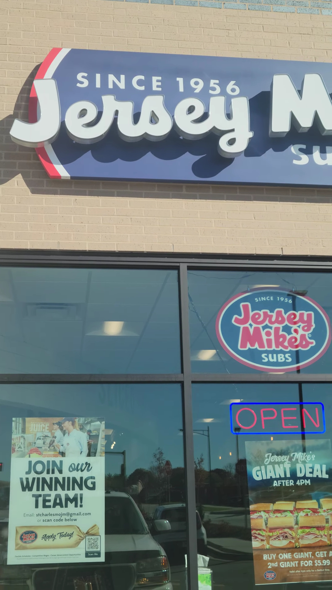 Jersey Mike's Subs Menu