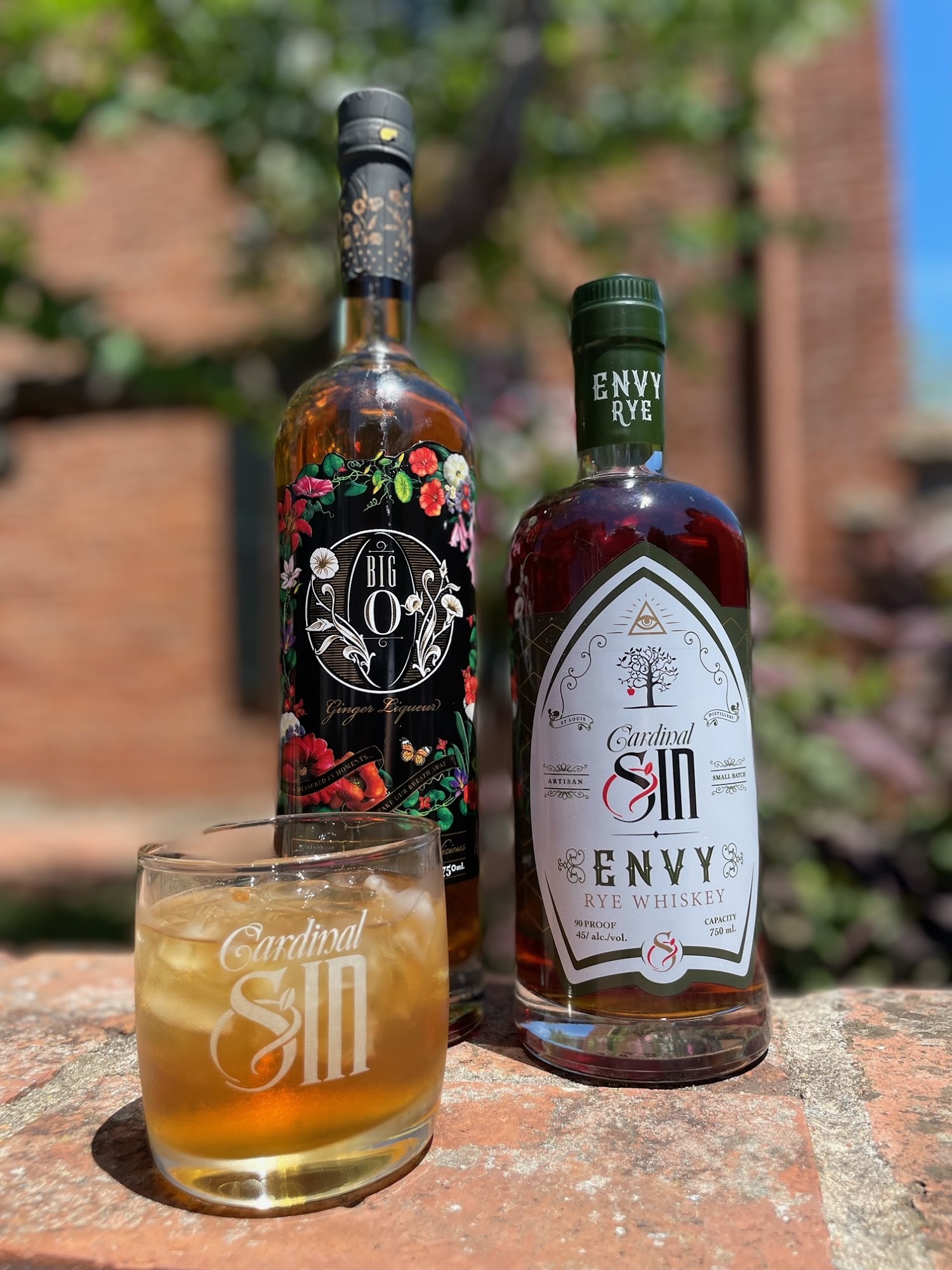 Cardinal Sin Distillery Menu